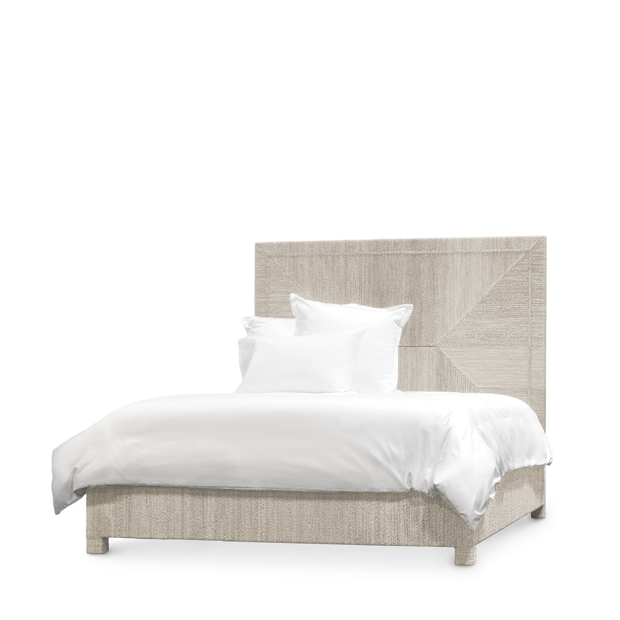 Woodside Bed,Queen White Sand | PALECEK