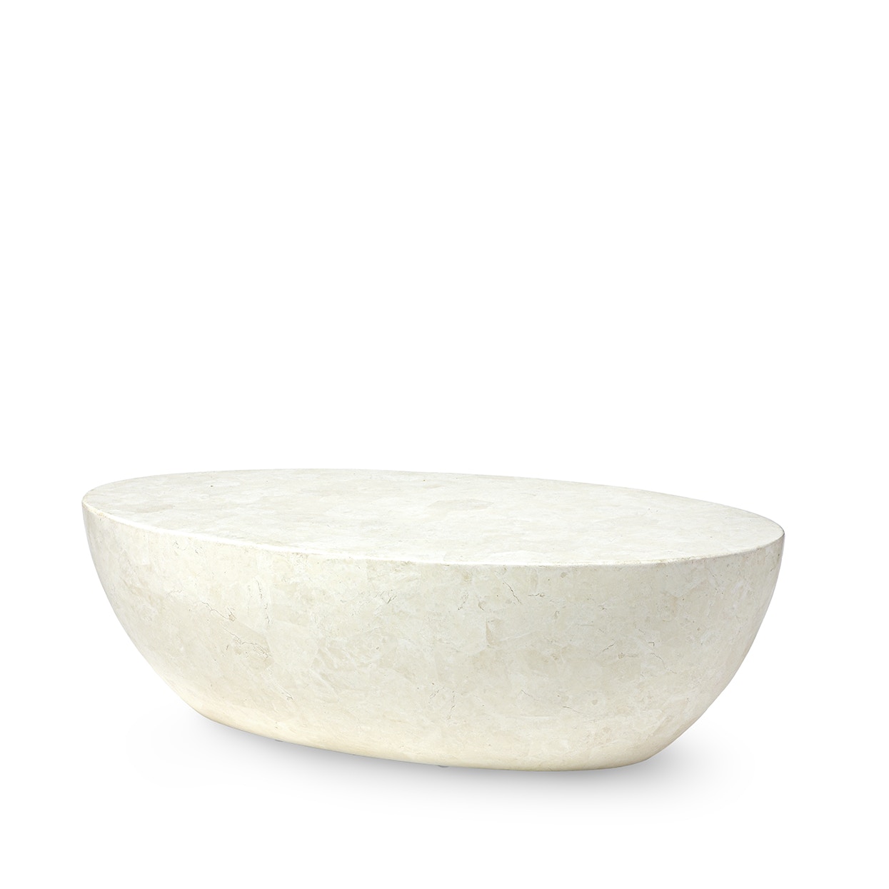 Vail Outdoor Stone Coffee Table PALECEK