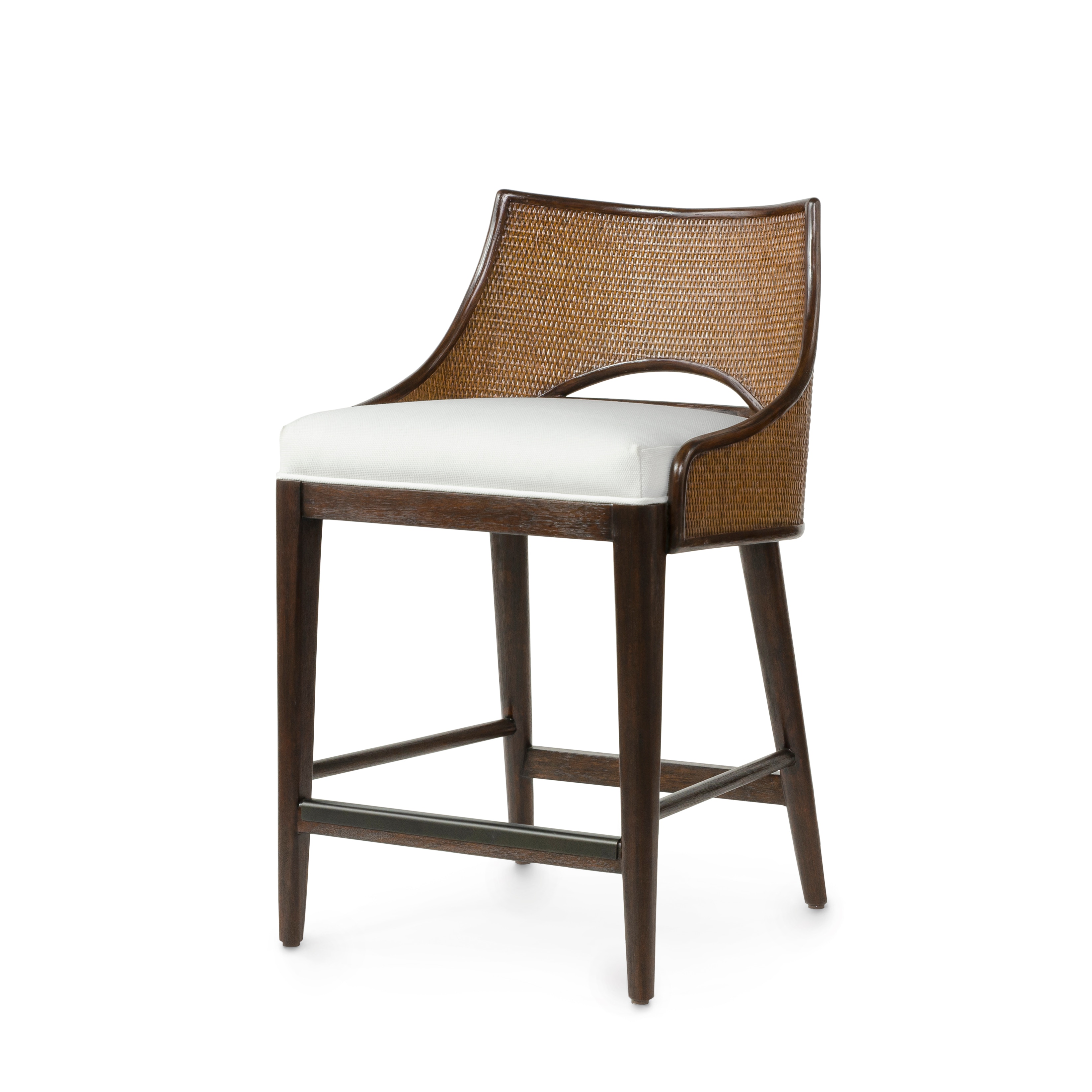 Avalon 24 Counter Stool Dk Walnut PALECEK