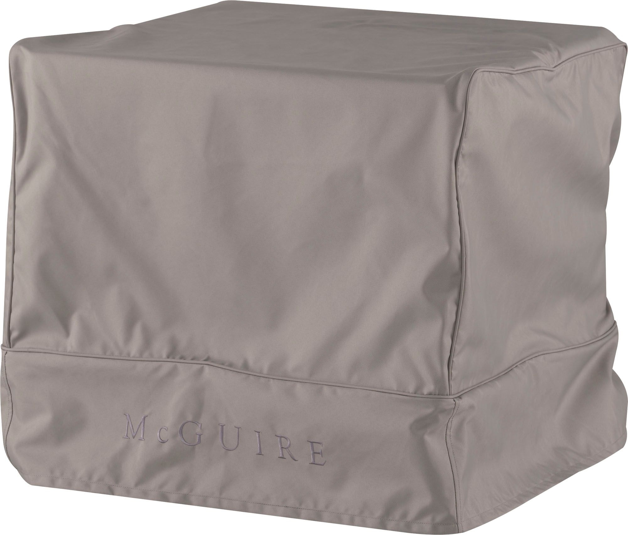 McGuire 26 Inch Square Side Table Cover - Tall 