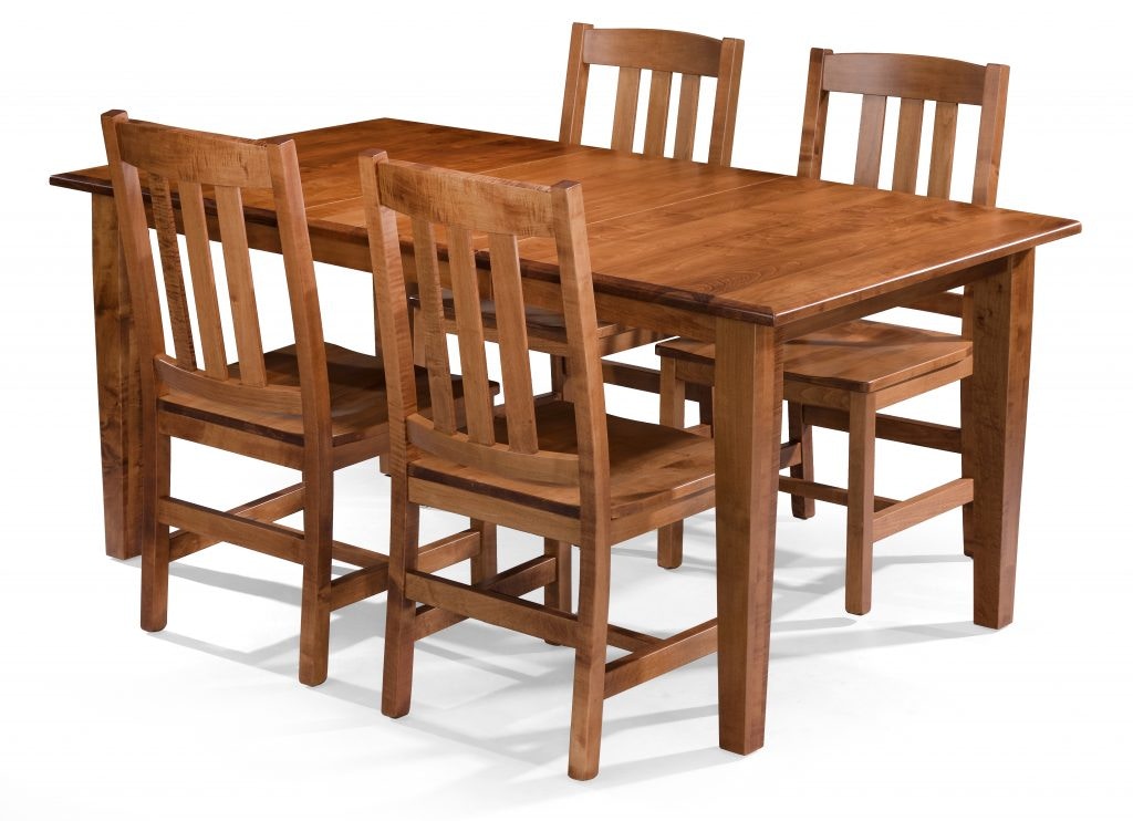 Amish Essentials Rectangular Table/Shaker taper legs and Cooper Chair Rectangle Table and Cooper Chair