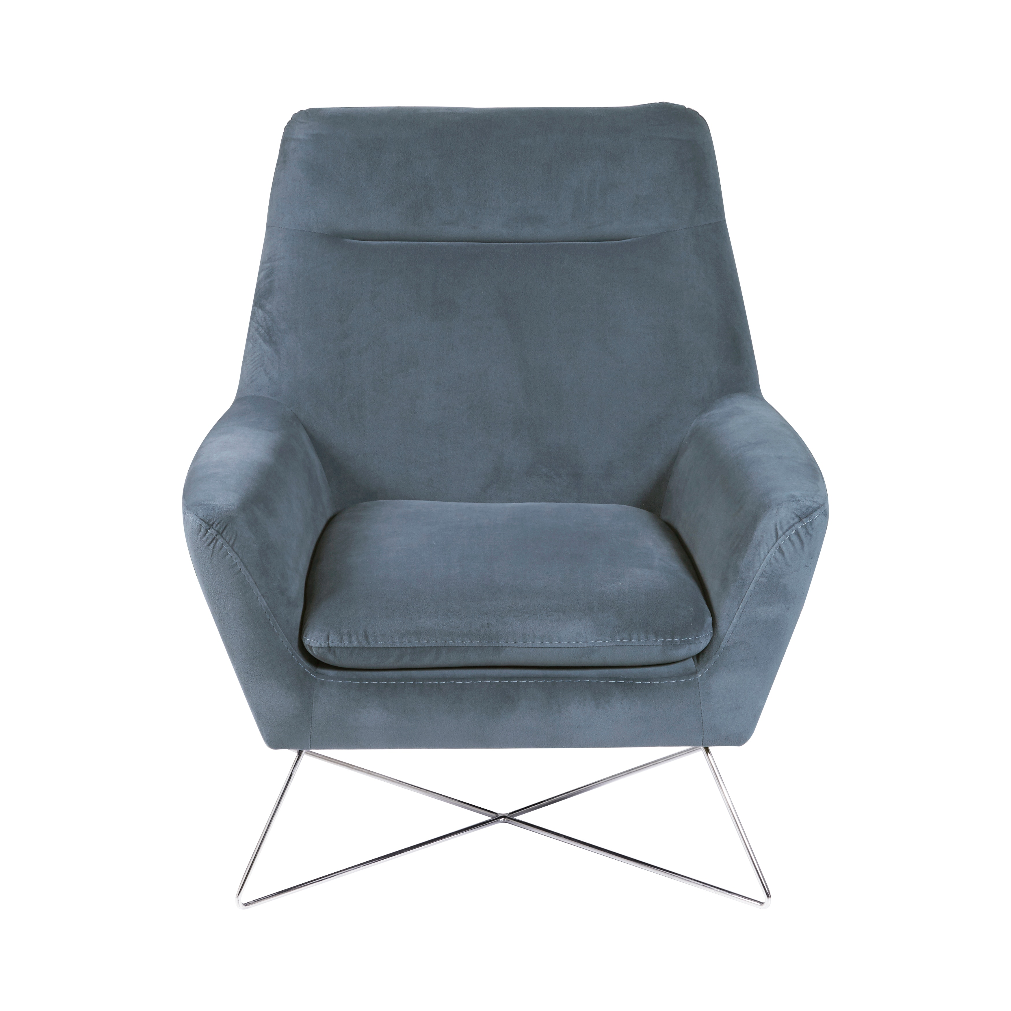 Slate blue deals accent chair