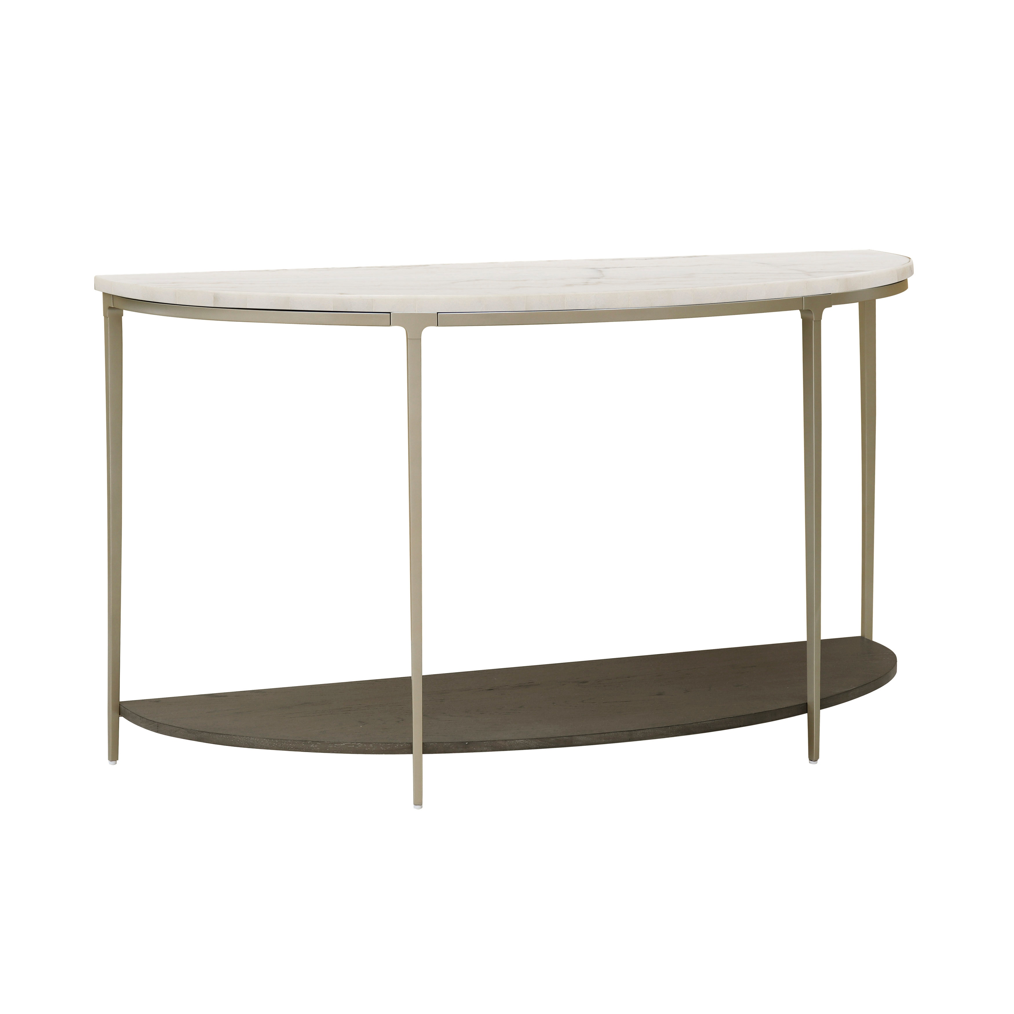 Drew & Jonathan Home Living Room Boulevard Stone Top Console Table 