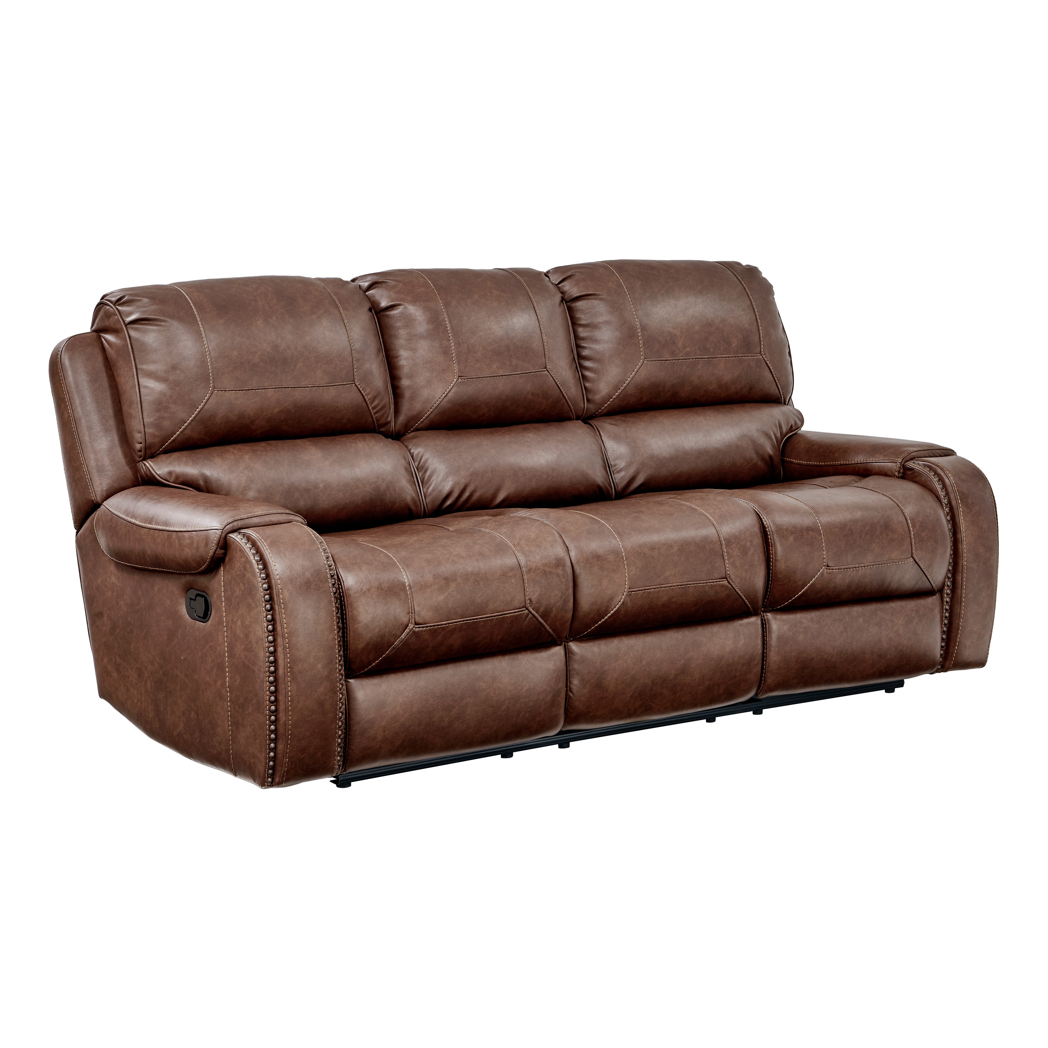 Pulaski furniture leather power glider clearance recliner