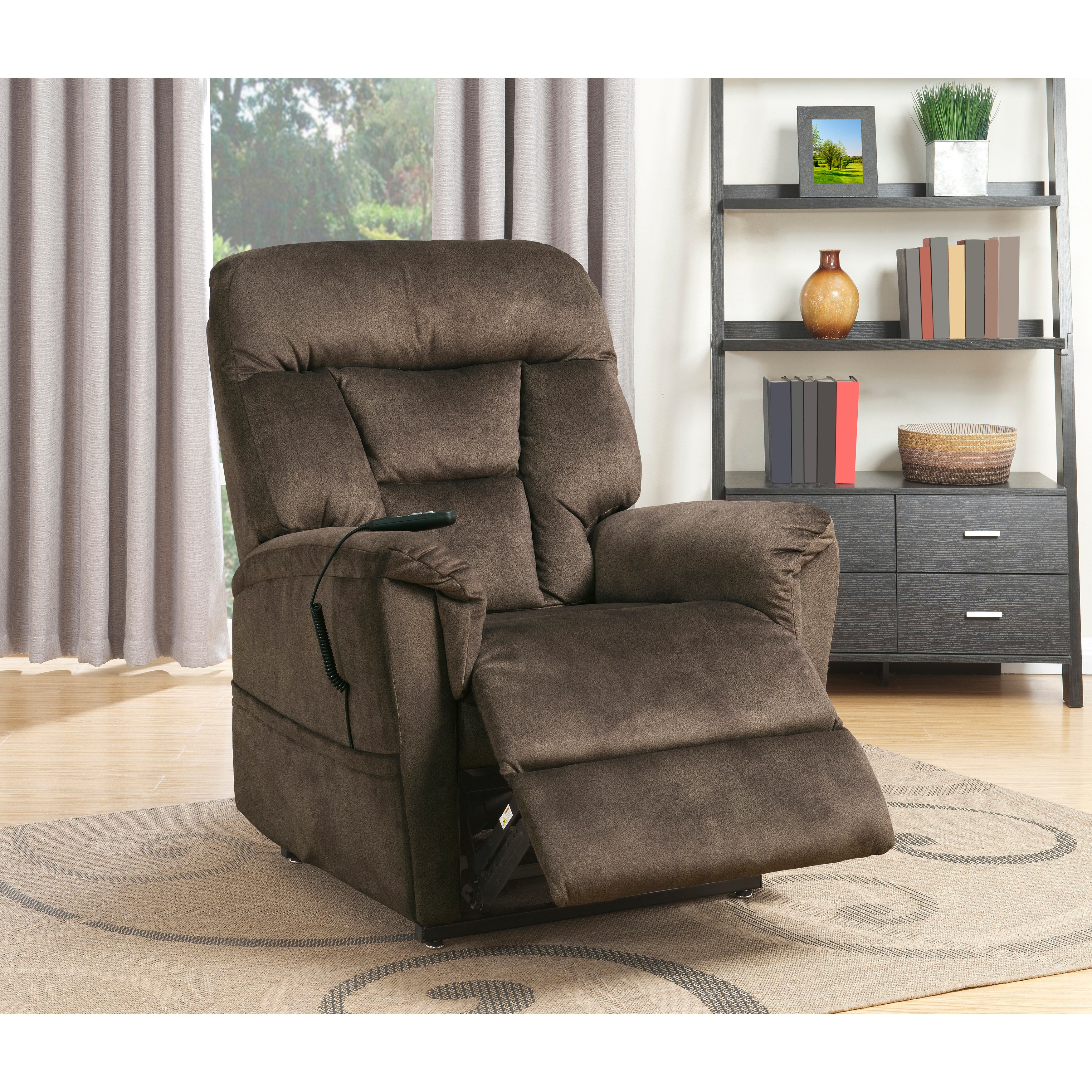 PRI Living Room Serengeti Light Brown Dual Motor Lift Chair