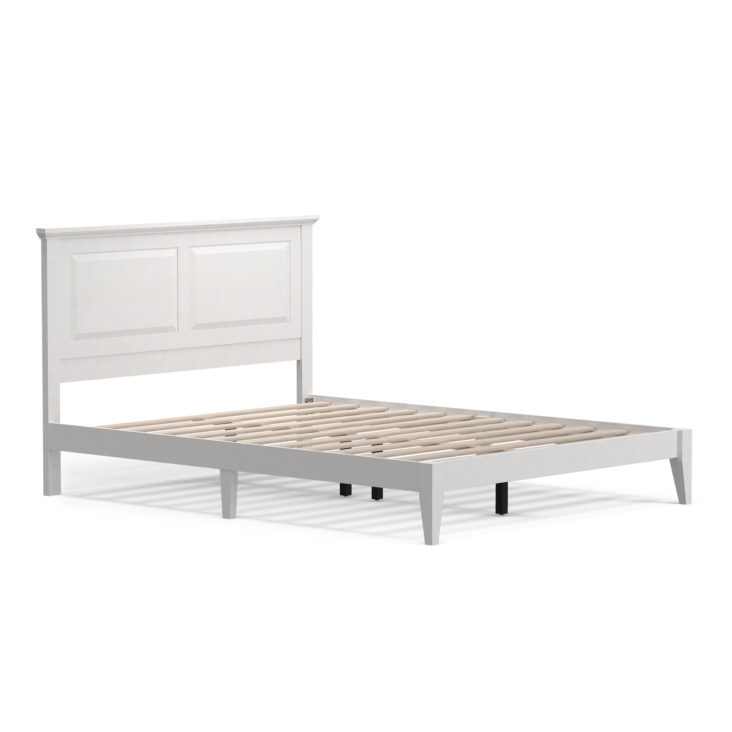 Rize Home Cottage Style Complete Bed - Gloss White Cottage Style Complete Bed - Gloss White