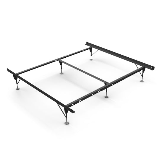 Rize Home Universal Bed Frame Universal Steel Bed Frame with Glides