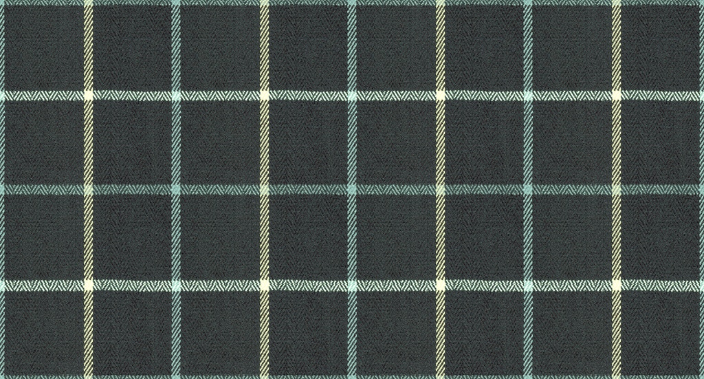 Bassett WOVEN PLAID INDIGO 