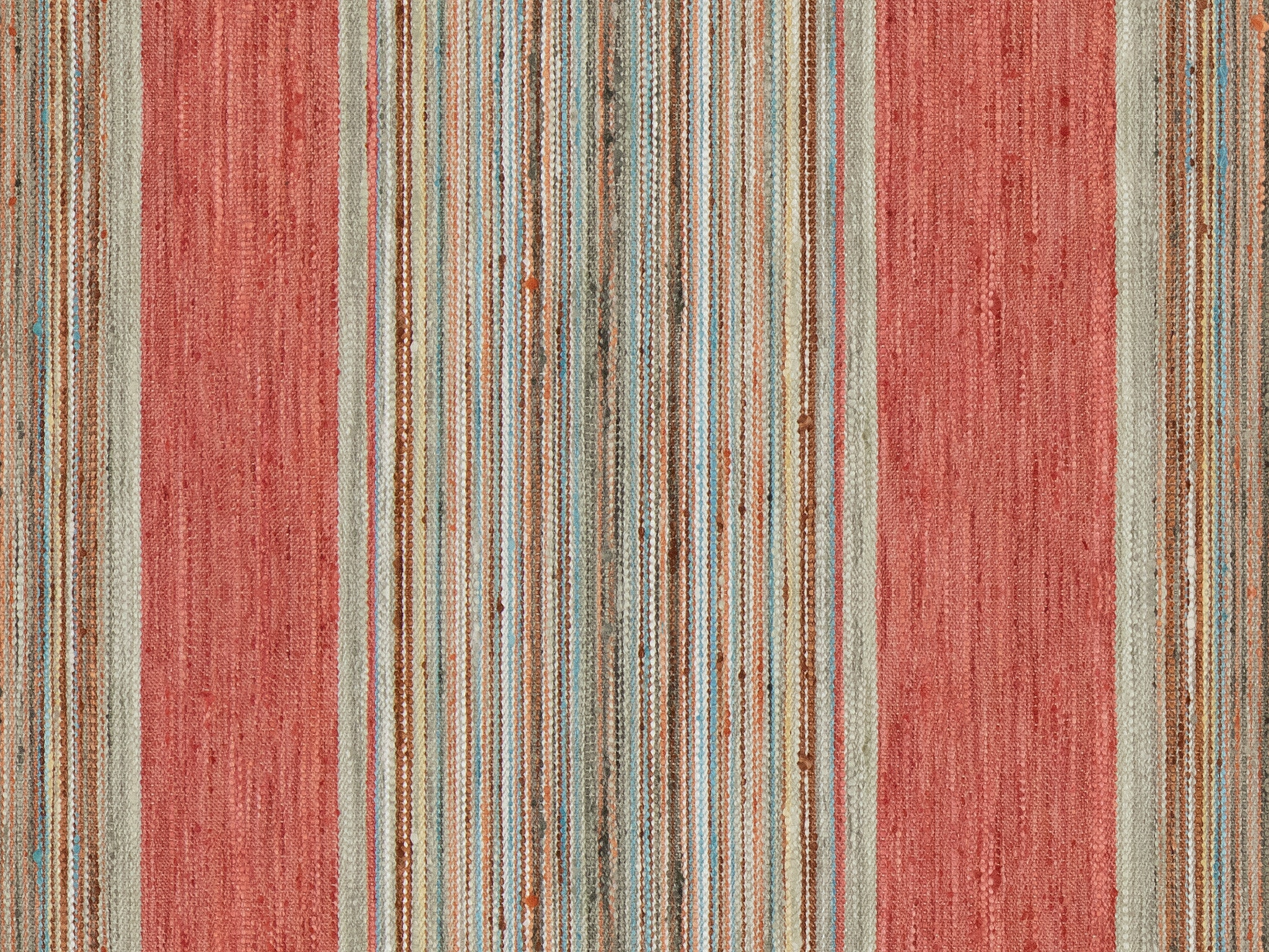 Bassett WOVEN STRIPE CORAL 