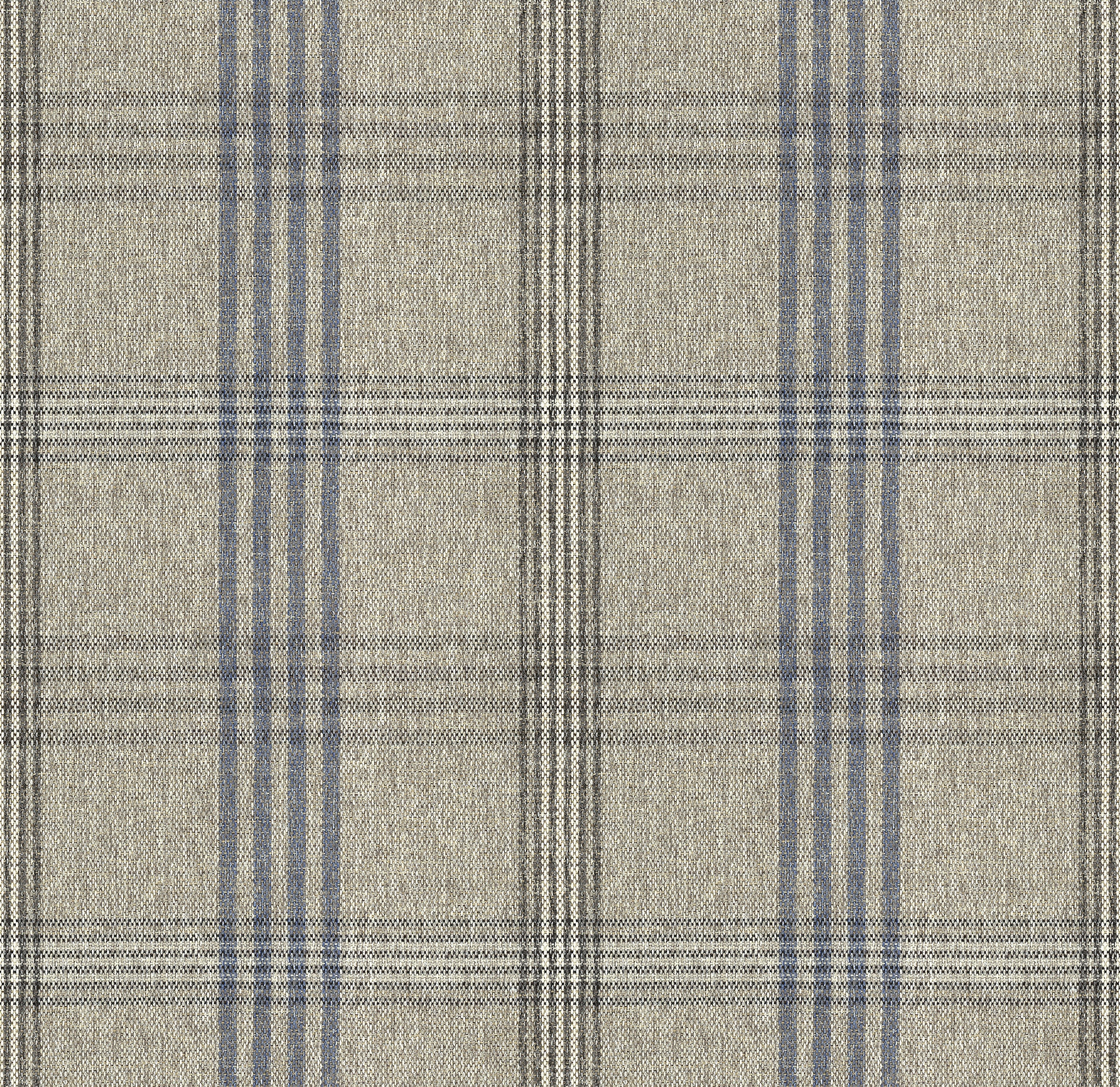 Bassett WOVEN PLAID LATTE 