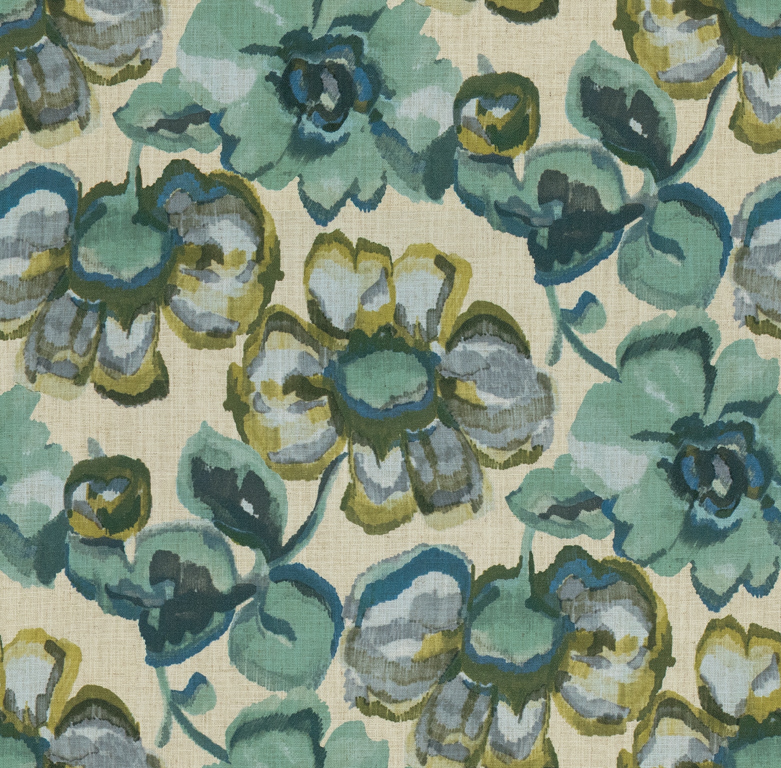Bassett PRINTED FLORAL LAGOON 