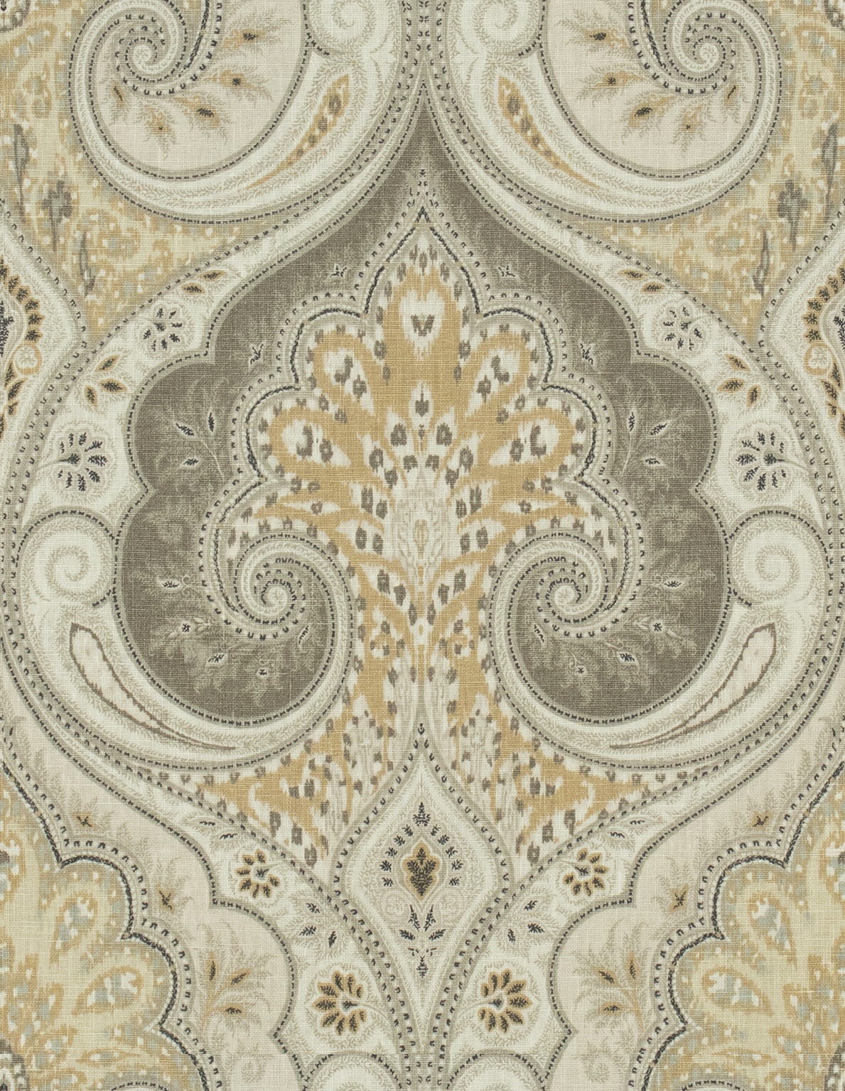 Bassett PRINTED FLORAL CAMEL 