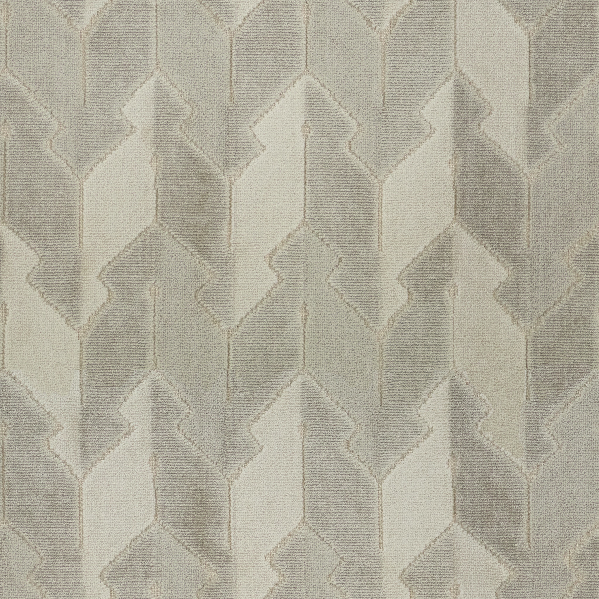 Bassett CHENILLE GEOMETRIC OATMEAL 