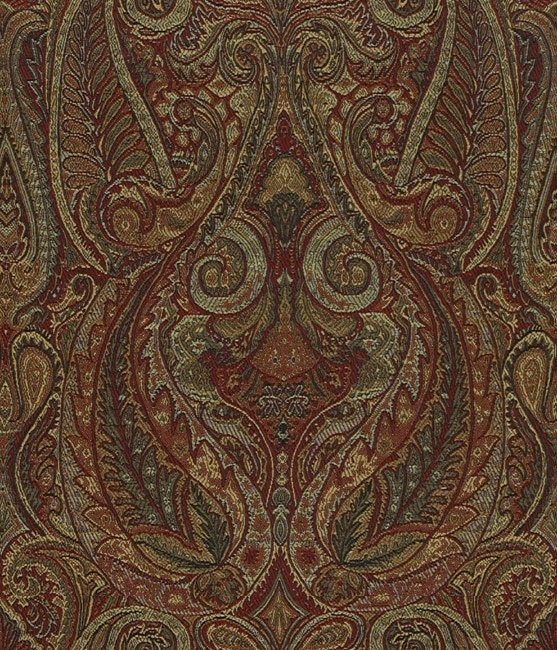 Bassett WOVEN PAISLEY FLAME 