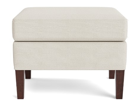 Bassett Living Room Small Rectangle Ottoman 1402 2520 Wenz Home Furniture Green Bay WI