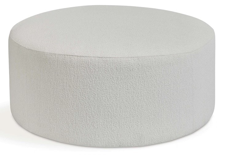Bassett Kelly Round Ottoman 1406 44R Portland OR Key Home Furnishings
