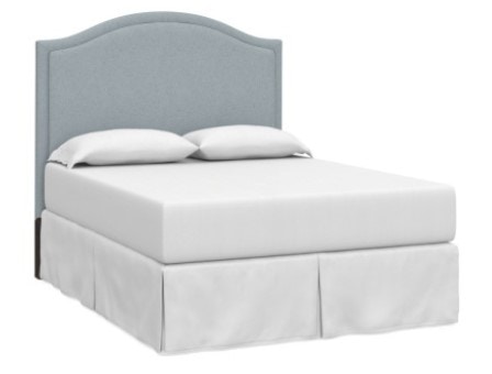 Bassett Custom Uph Beds Vienna Arched Queen Headboard 1992H159