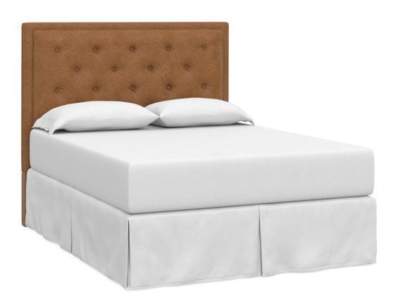 Bassett Custom Uph Beds Manhattan Tufted Rectangular King Headboard