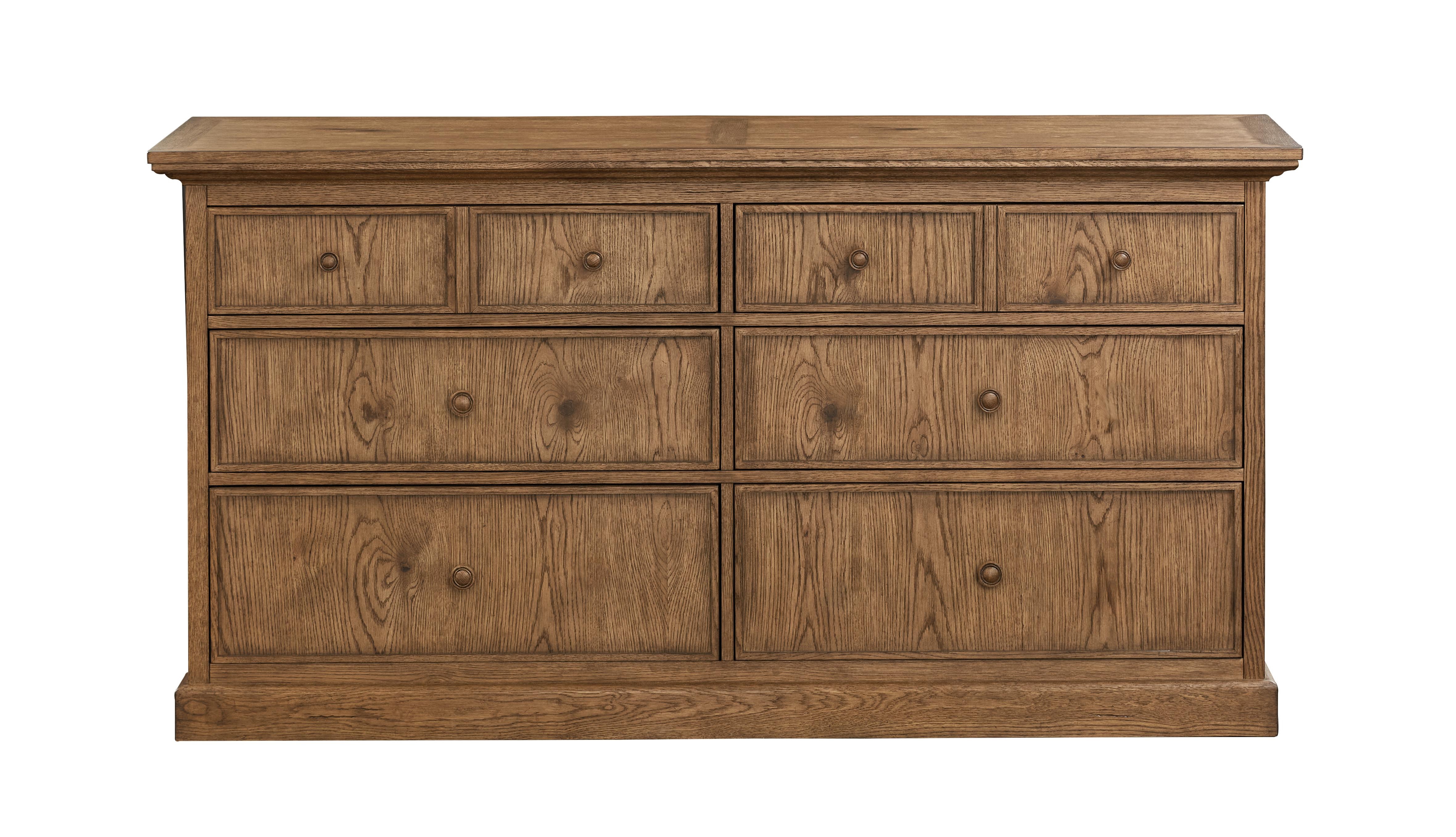 bassett furniture industries dresser Bassett Two Tone 6 Drawer Dresser main image 0