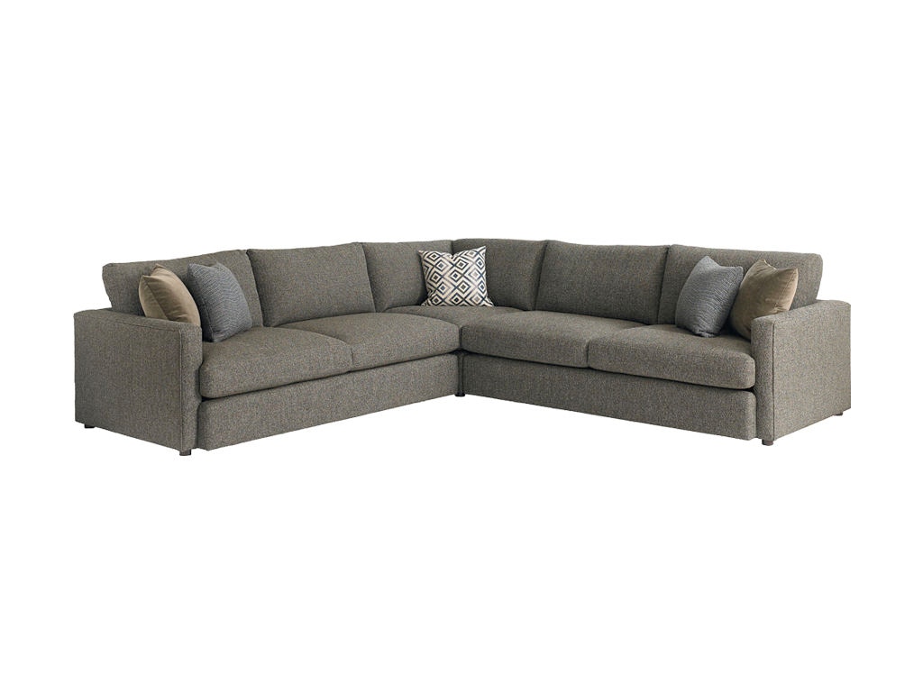 Bassett Living Room Large L Shaped Sectional 2611 Lsectllfc D