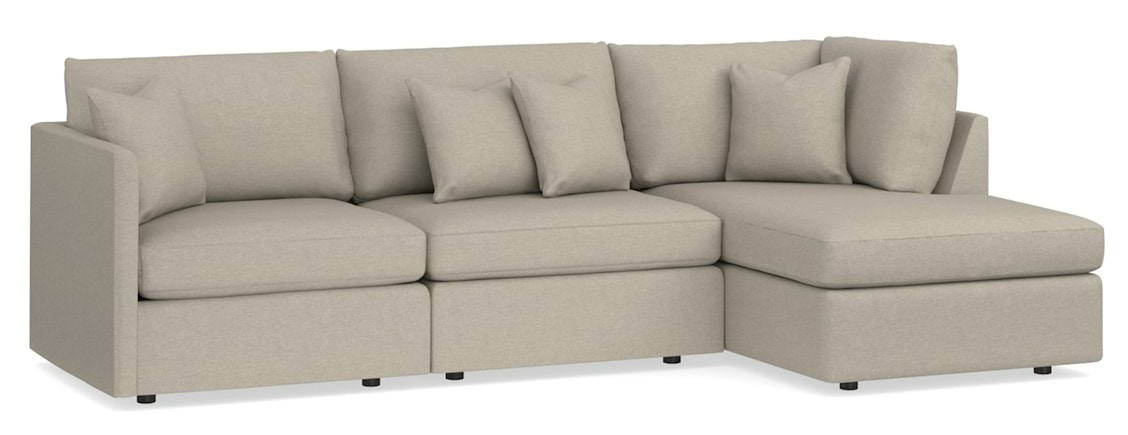 Bassett small deals sectional