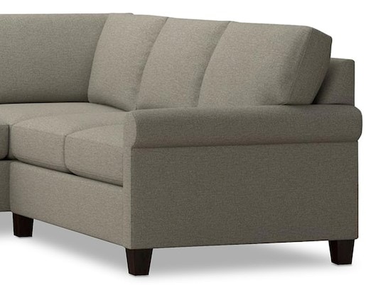 EVERYDAY VALUE Living Room RAF Sectional Loveseat 271441FC Quality