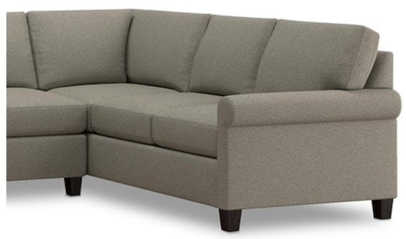 Bassett RAF Sectional w/Corner 2714-67FC