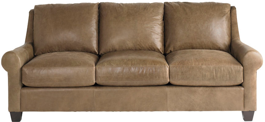 bassett leather sleeper sofa