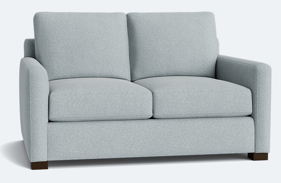 Bassett Living Room Loveseat 389242 D Noblin Furniture Pearl and