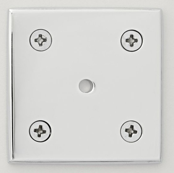 Bassett 2.00" #10 Square Backplate HDW10-PN3BP200
