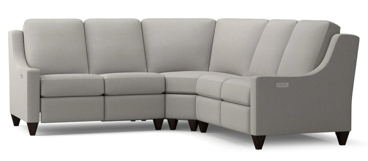 Bassett Reclining Fabric L Sectional M000-LSECT3