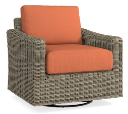 Bassett Outdoor Furniture Swivel Lounge Chair W00305R J&K Home