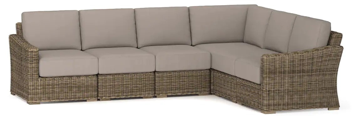 Bassett 6 Piece L-Sectional W003-LSECT6-N