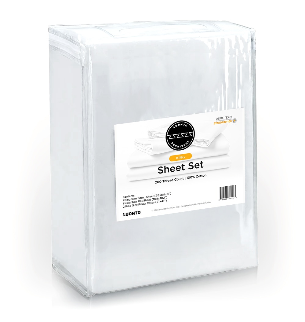 Luonto Furniture Sheet Set - King MATT-SHSE-KING