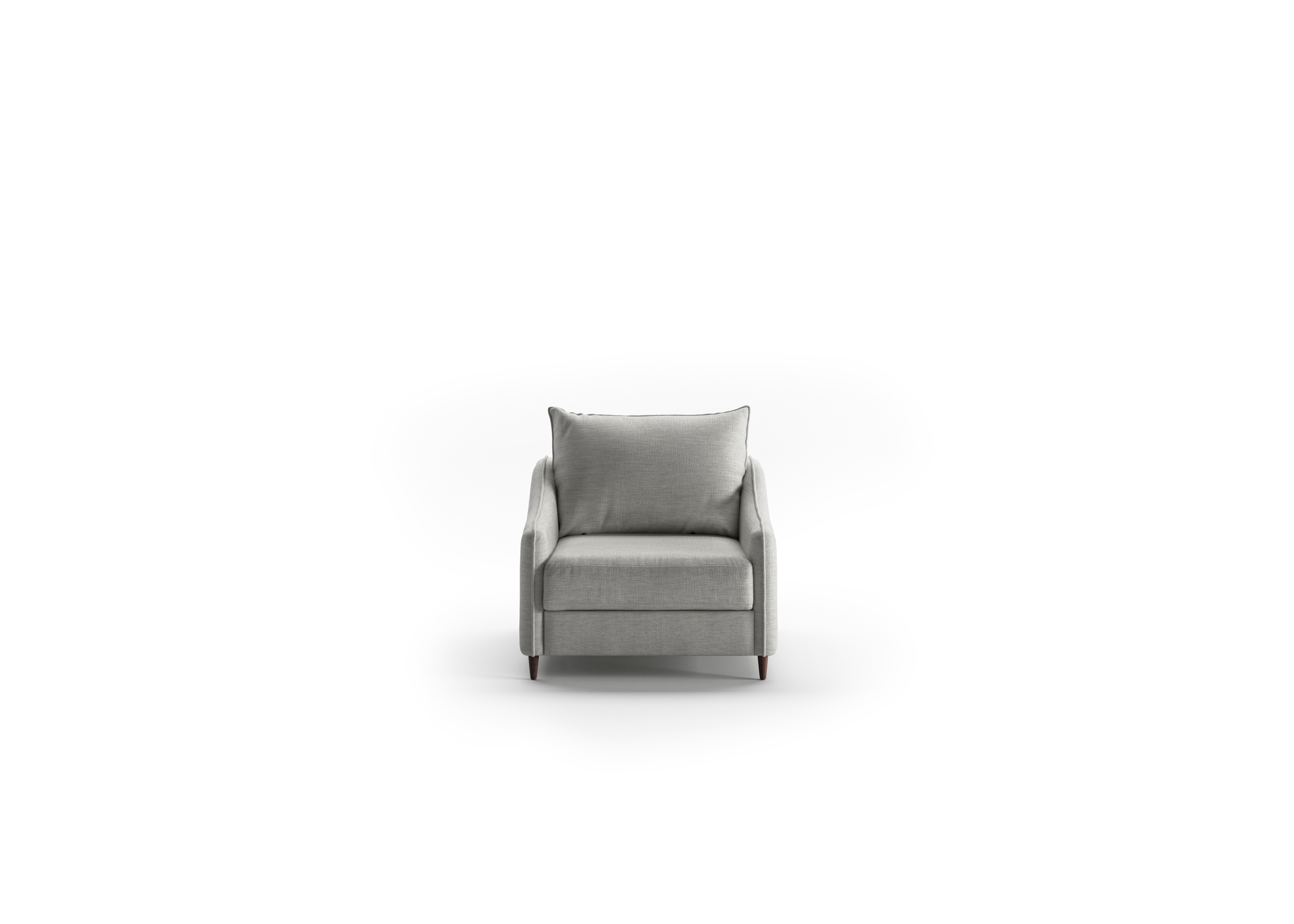 Luonto Furniture Ethos Cot Chair Sleeper - Oliver 173 - 126/9 Walnut ETHO-ANT-OLIV/173-126/9-WA