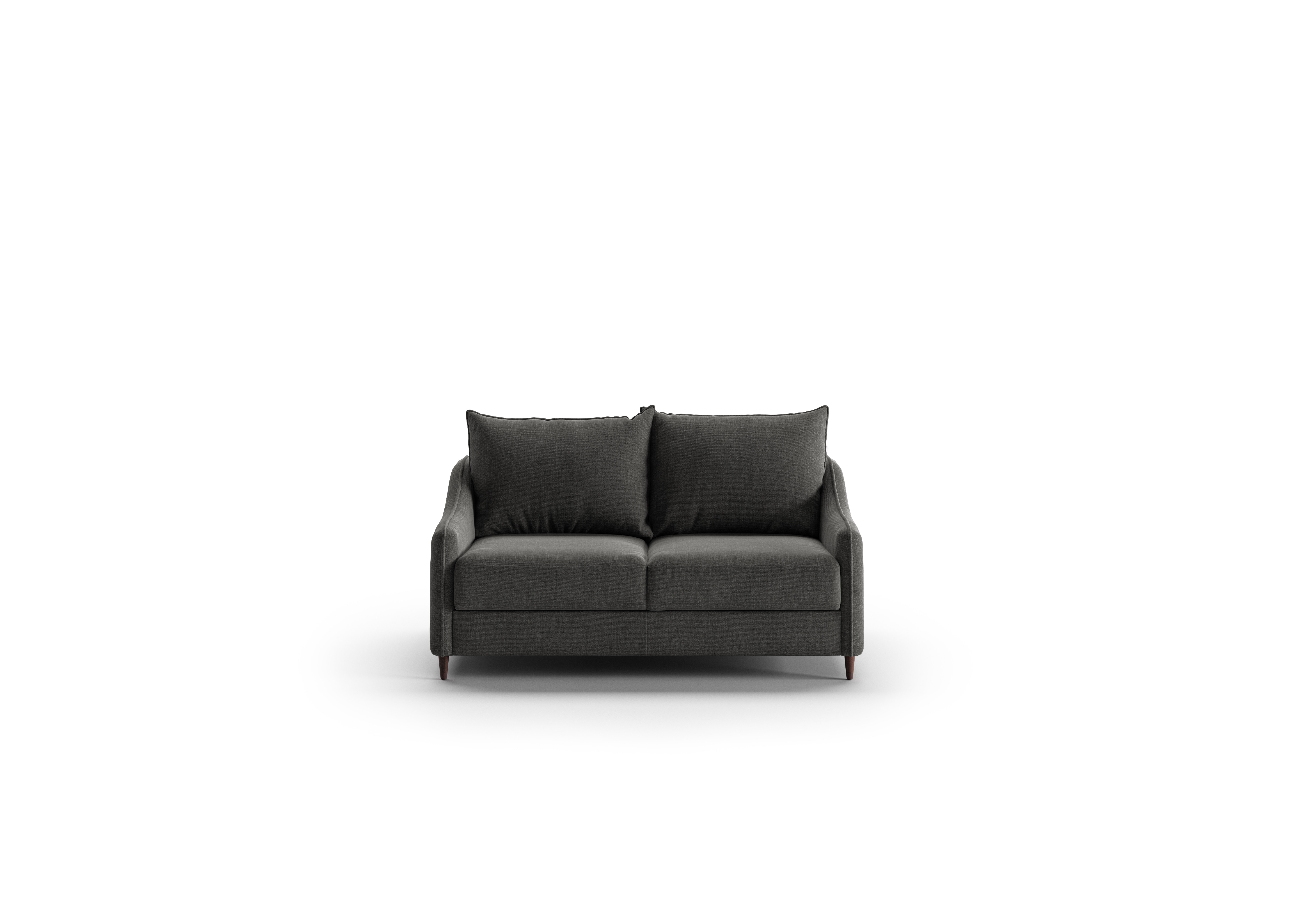 Luonto Furniture Ethos Full XL Loveseat Sleeper - Oliver 515 - 126/9 Walnut ETHO-BNT-OLIV/515-126/9-WA