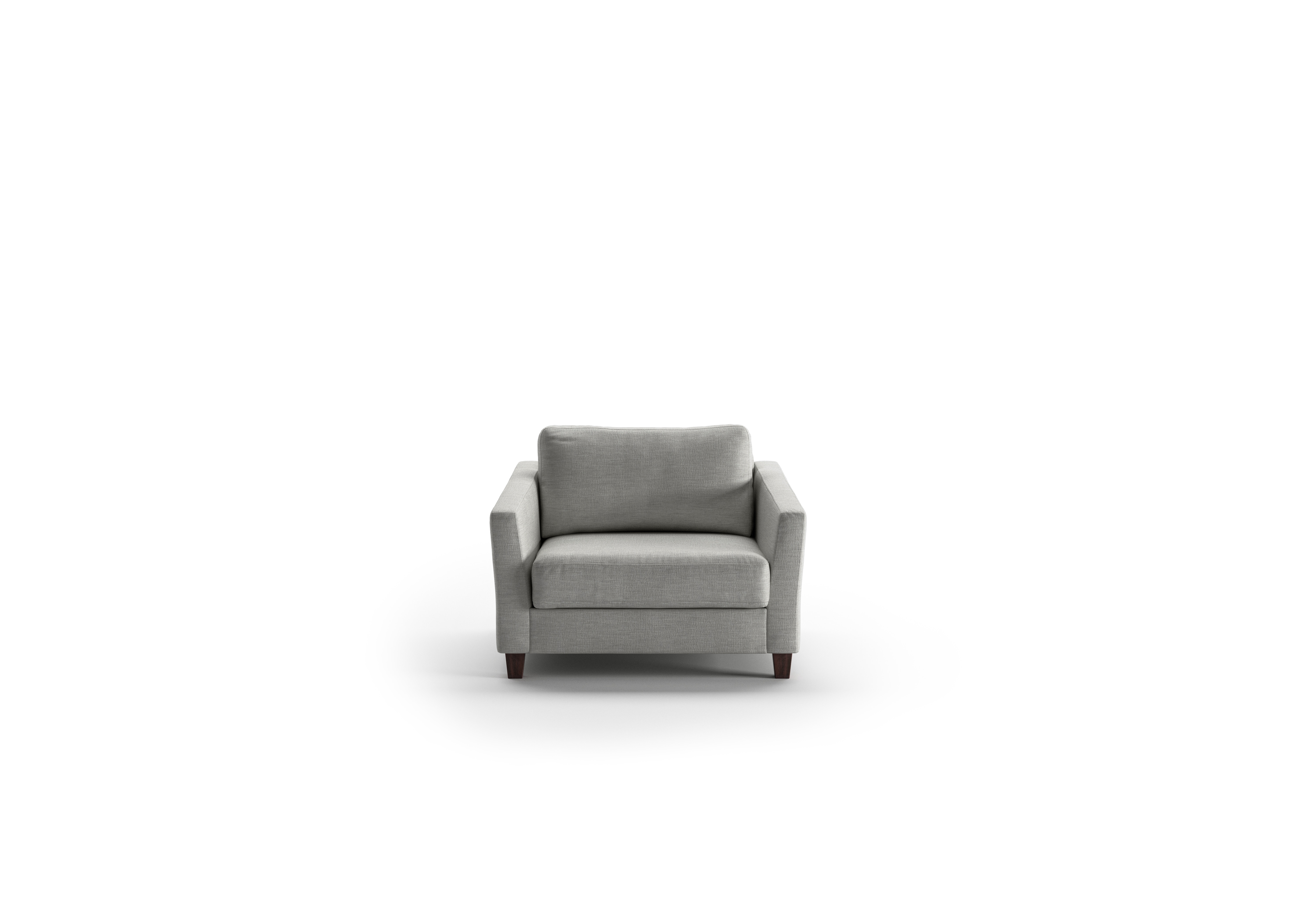 Luonto Furniture Monika Cot Chair Sleeper - Oliver 173 - 104/9 Walnut MONI-ANT-OLIV/173-104/9-WA