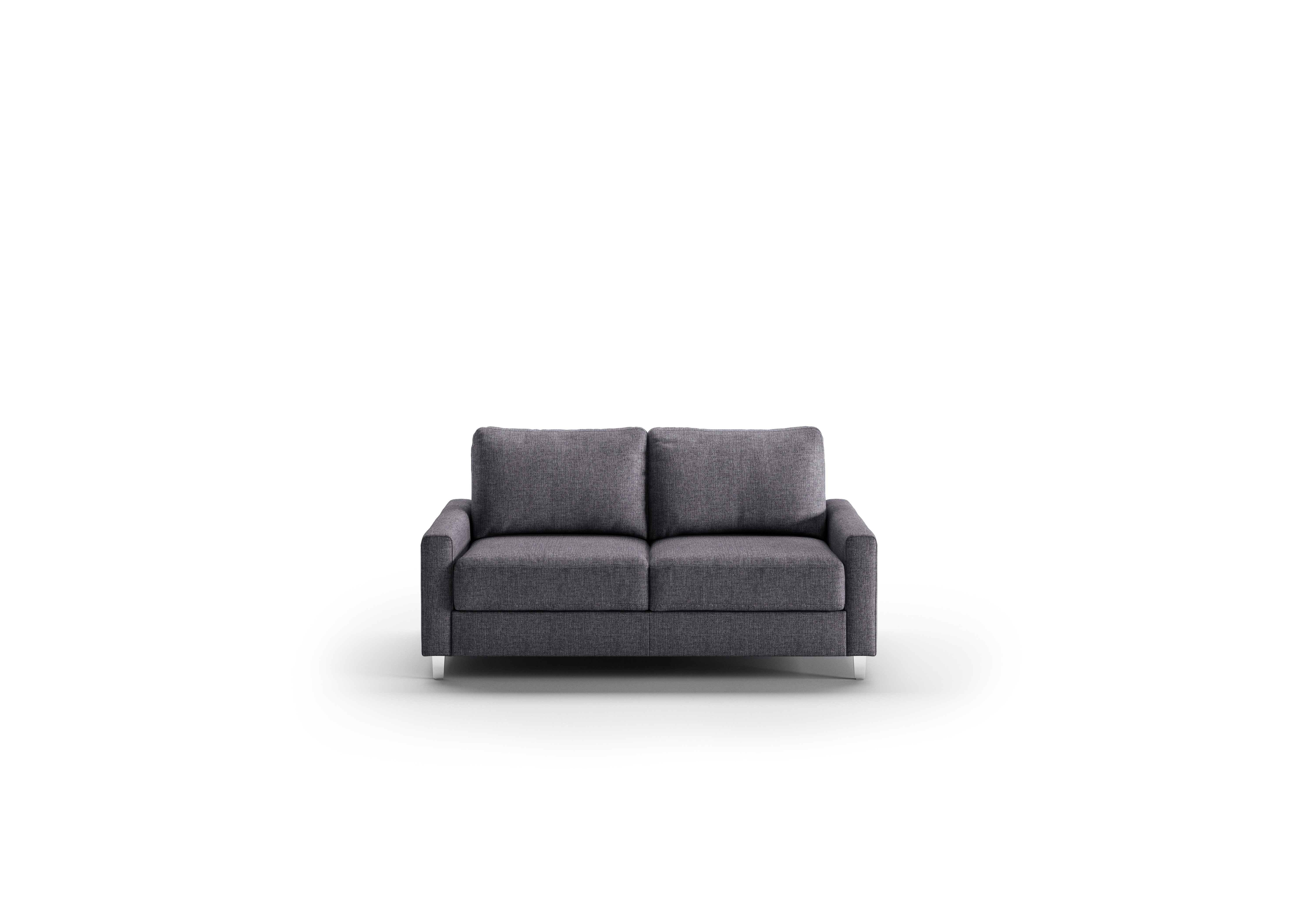 Luonto Furniture Nico Full XL Loveseat Sleeper - Rene 04 - 234/9 Chrome NICO-BNT-RENE/04-234/9-CR