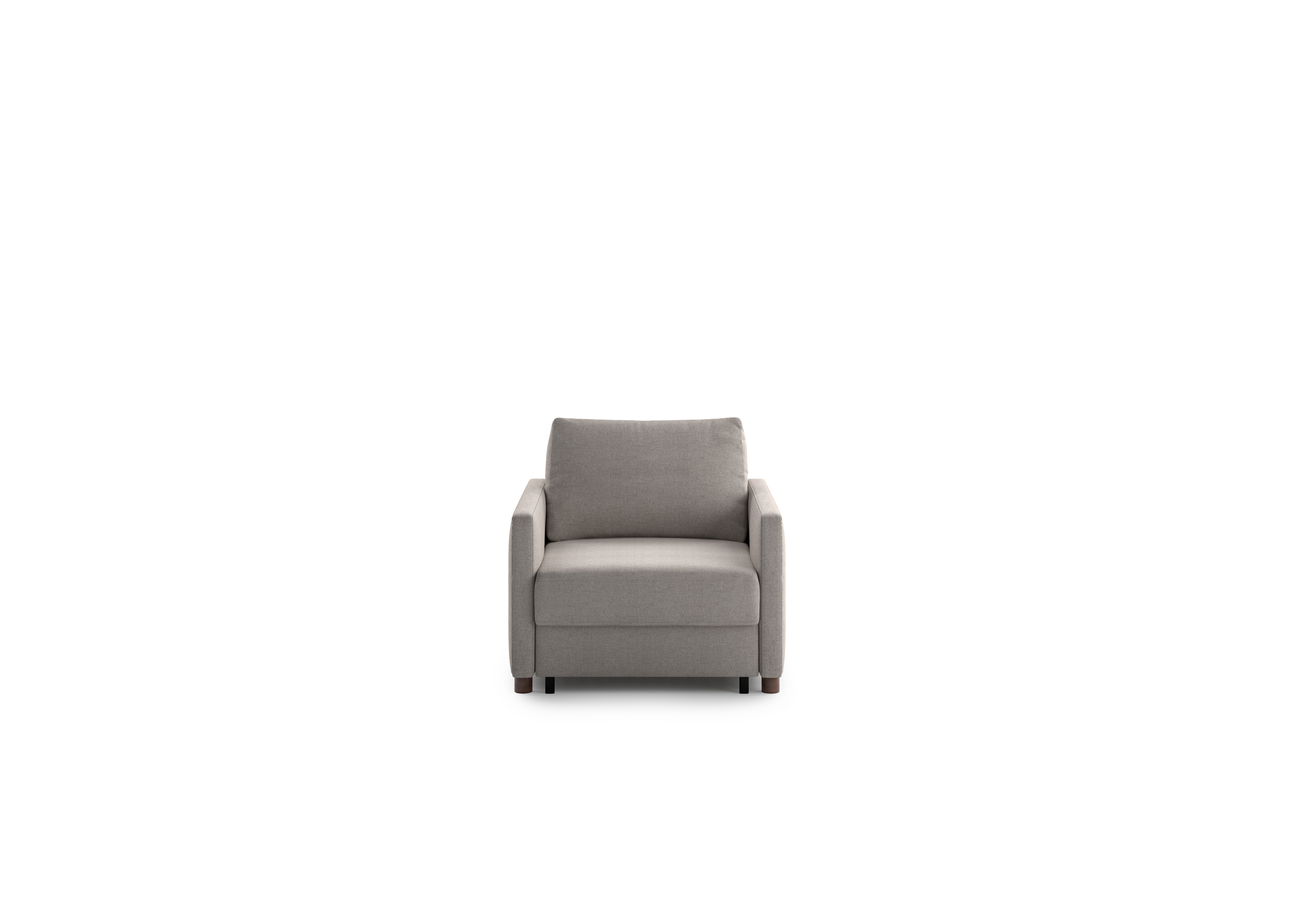 Luonto Furniture Polar Cot Chair Sleeper - Oasis 01 - 110/6 Walnut POLA-ALV-OASI/01-110/6-WA