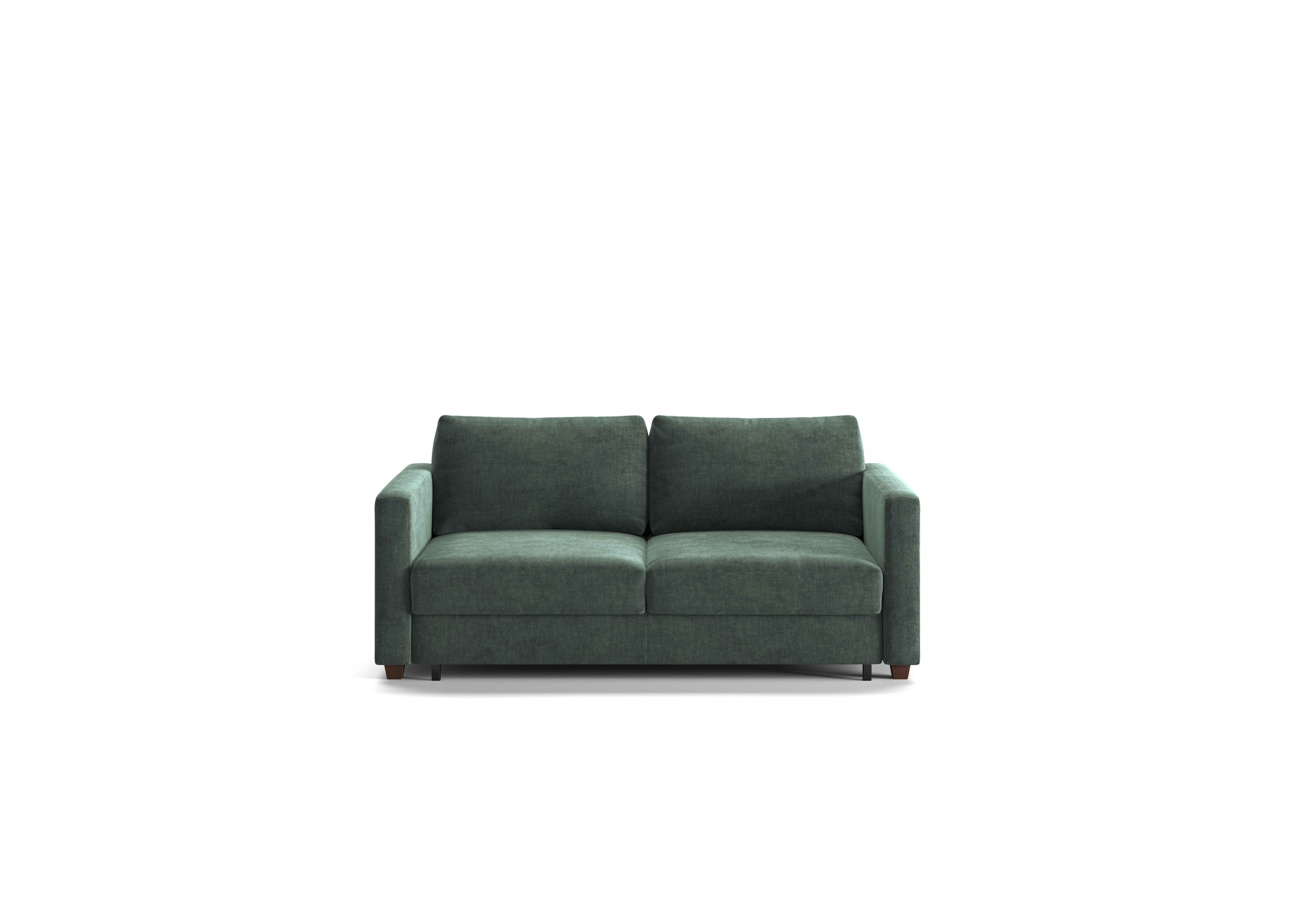 Luonto Furniture Fantasy Queen Loveseat Sleeper - Glamour 12 - 104/6 Walnut FANT-CLV-GLAM/12-104/6-WA