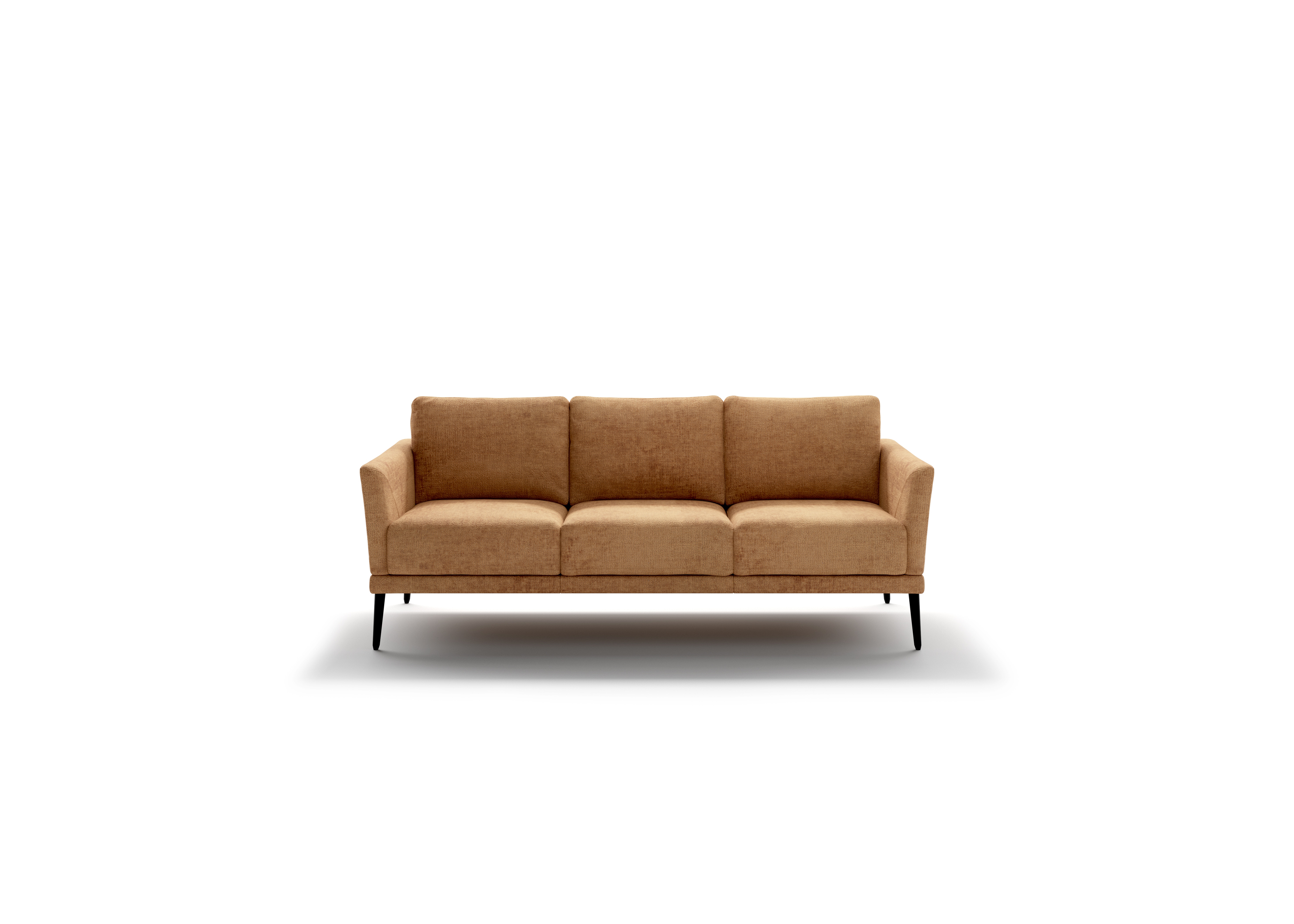 Luonto Furniture Viola 3-Seat Sofa - Harmony 56 - 126/20 Wenge VIOL-D-HARM/56-126/20-WE
