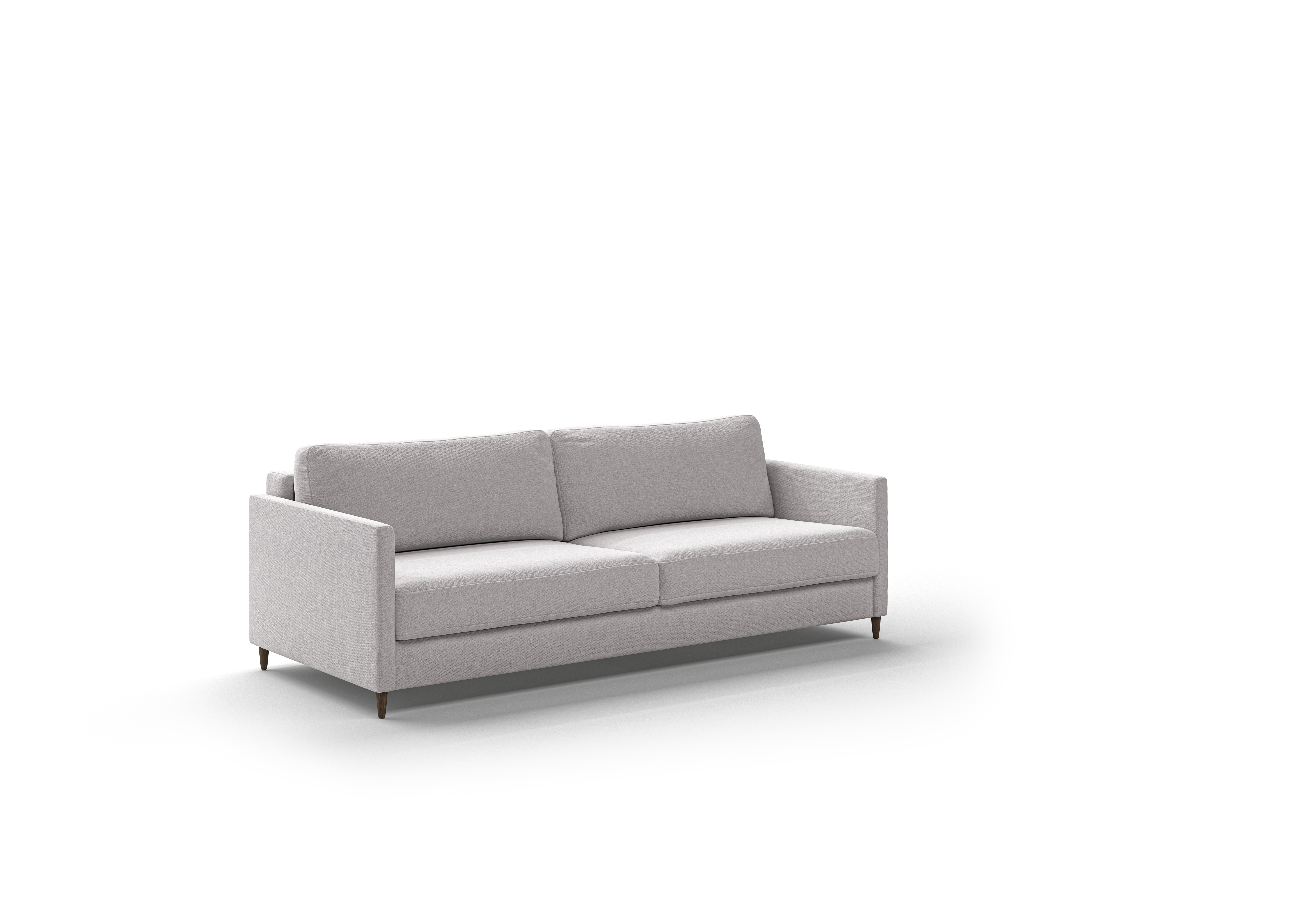 Luonto Furniture Elfin King Sofa Sleeper - Rene 01 - 126/9 Walnut (Lux) ELFI-DNT-RENE/01-126/9-WA