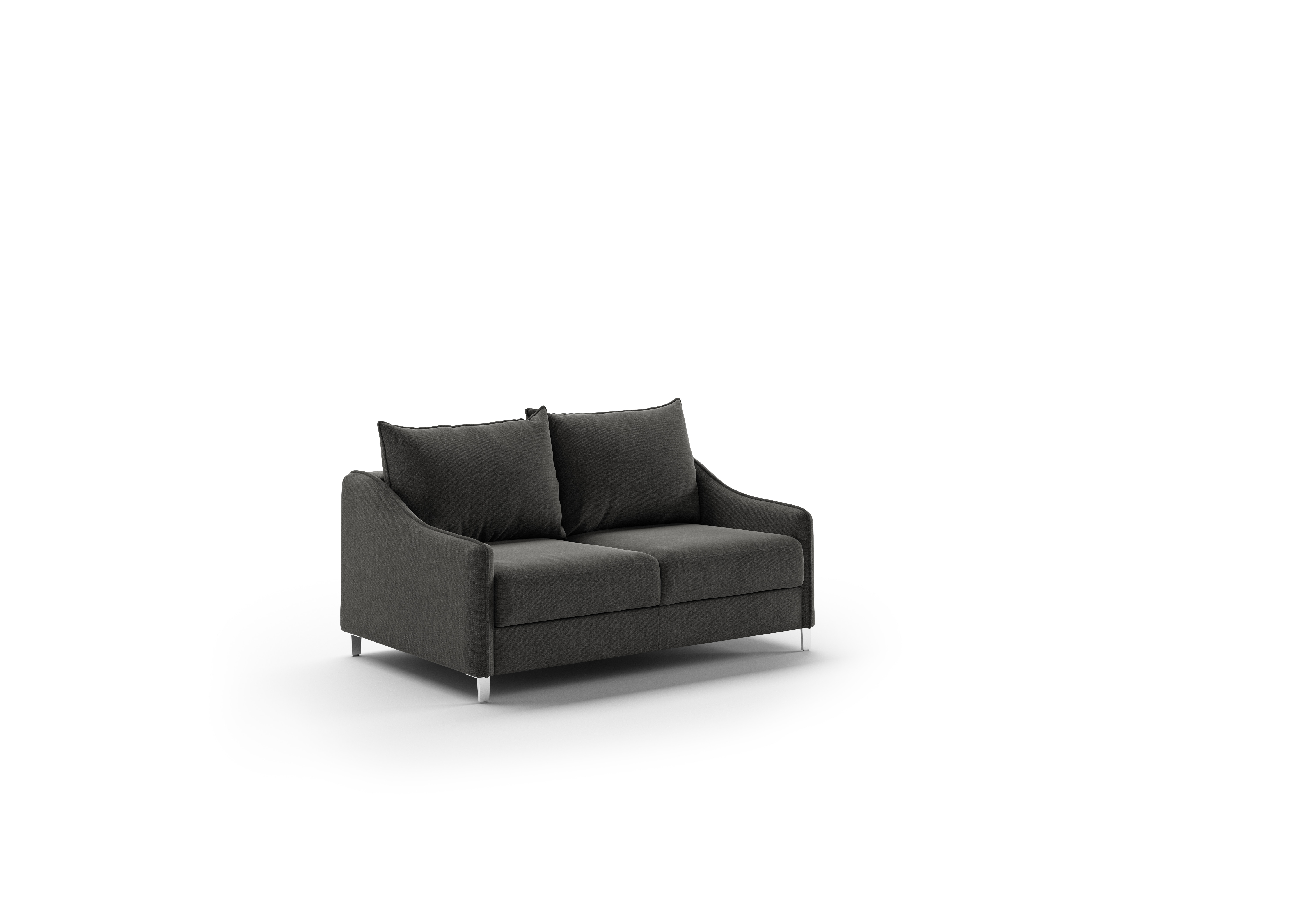 Luonto Furniture Ethos Full XL Loveseat Sleeper - Oliver 515 - 234/9 Chrome ETHO-BNT-OLIV/515-234/9-CR