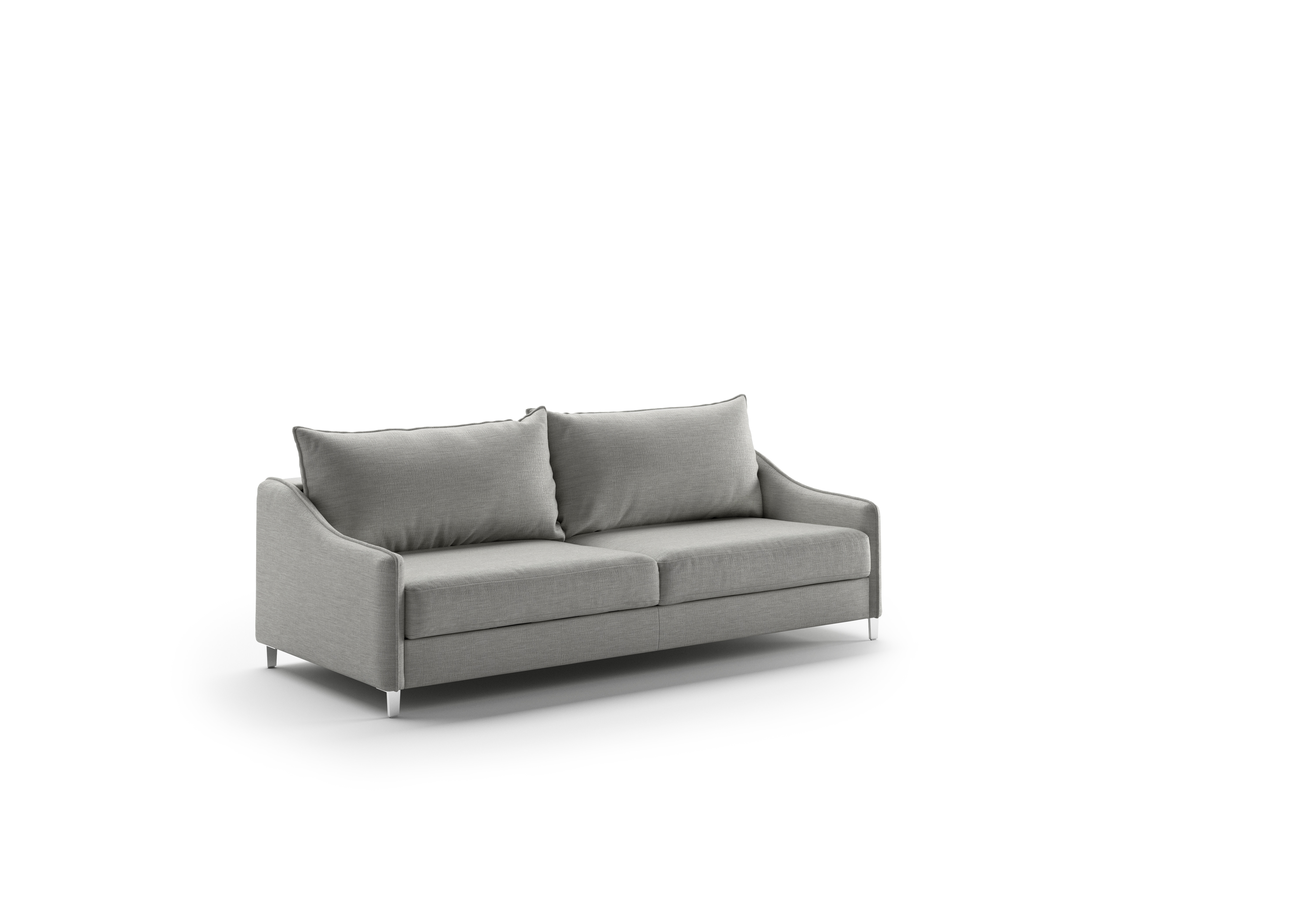 Luonto Furniture Ethos King Sofa Sleeper - Oliver 173 - 234/9 Chrome ETHO-DNT-OLIV/173-234/9-CR