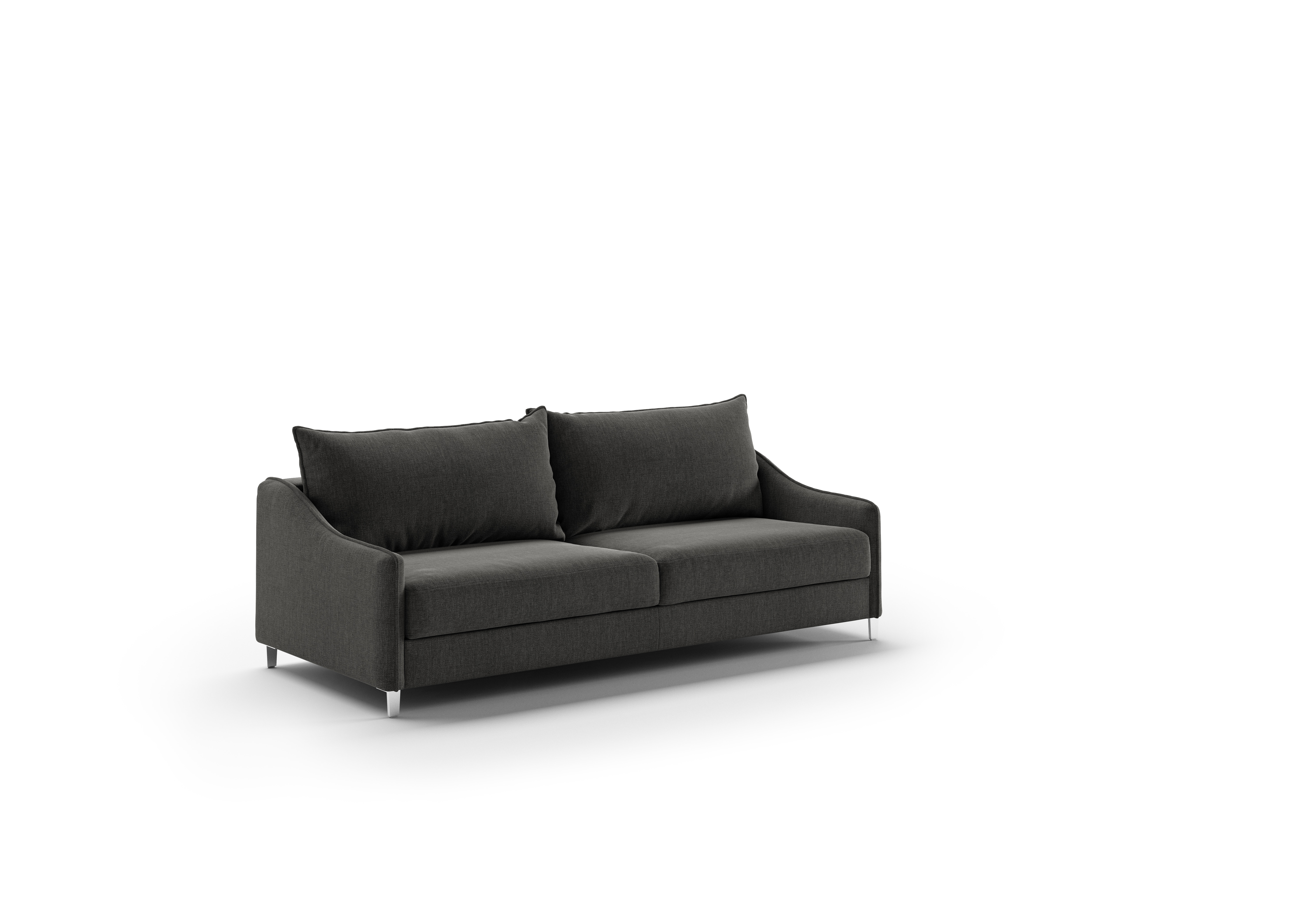 Luonto Furniture Ethos King Sofa Sleeper - Oliver 515 - 234/9 Chrome ETHO-DNT-OLIV/515-234/9-CR