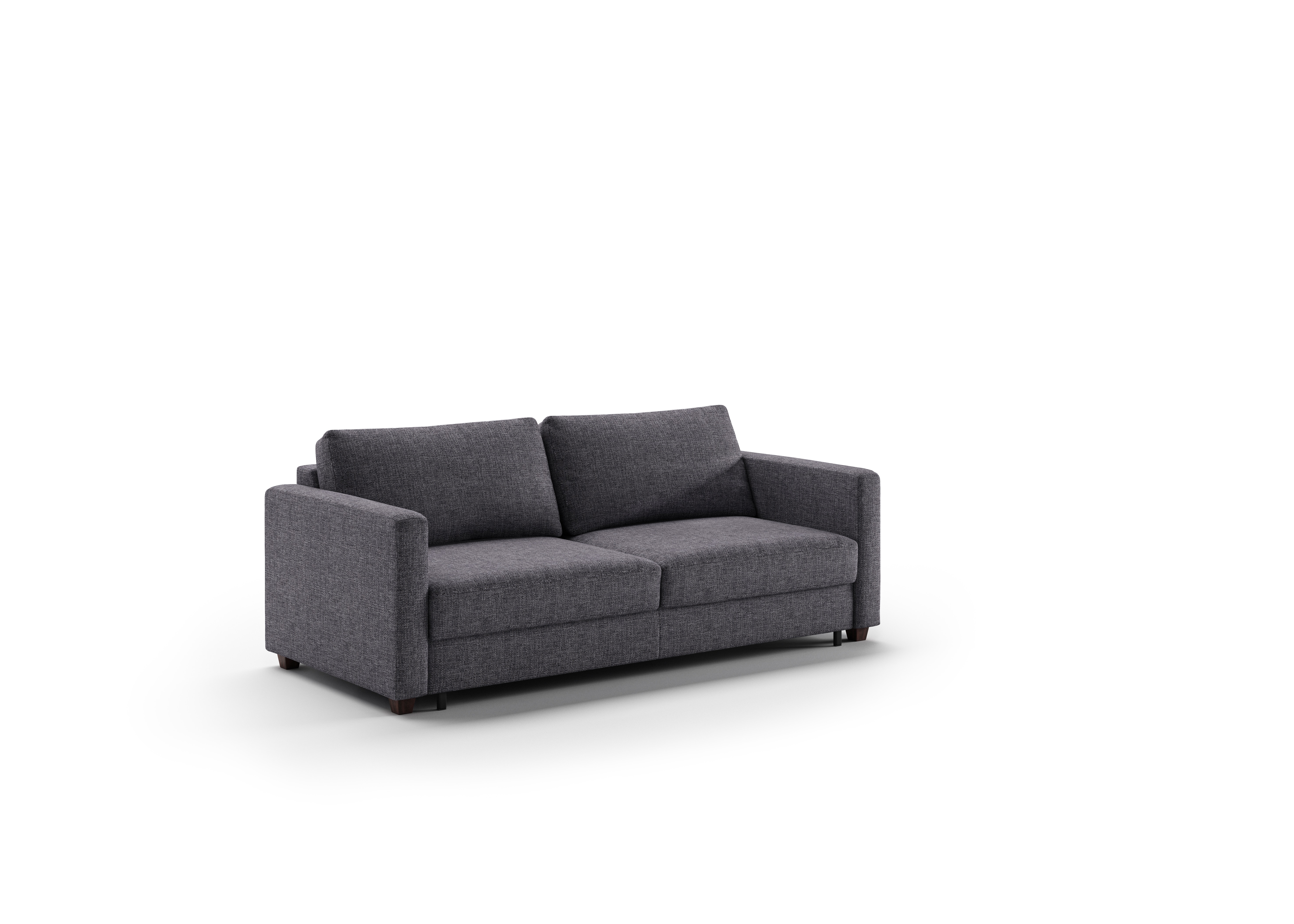 Luonto Furniture Fantasy King Sofa Sleeper - Rene 04 - 104/6 Walnut FANT-DLV-RENE/04-104/6-WA