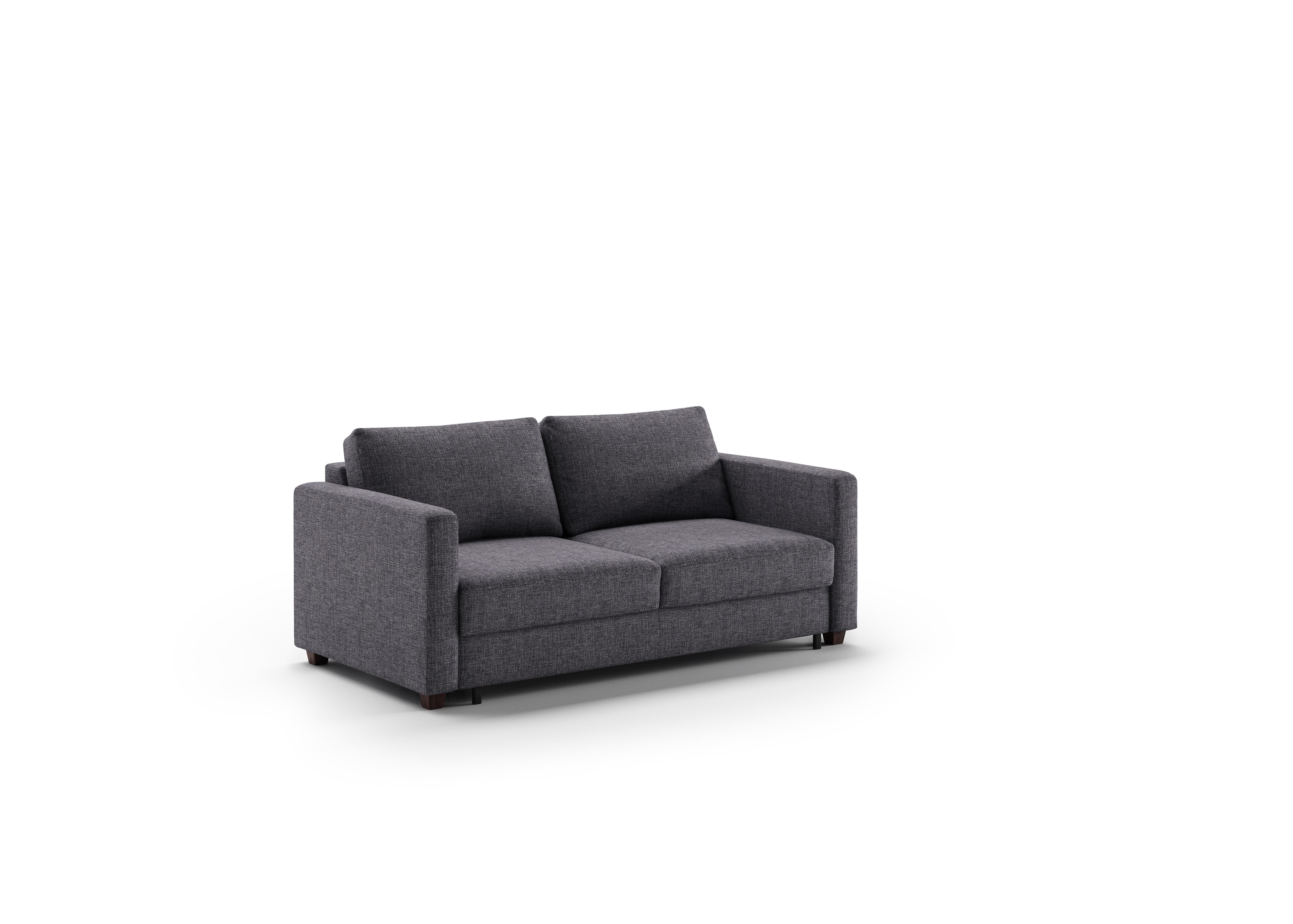 Luonto Furniture Fantasy Queen Loveseat Sleeper - Rene 04 - 104/6 Walnut FANT-CLV-RENE/04-104/6-WA