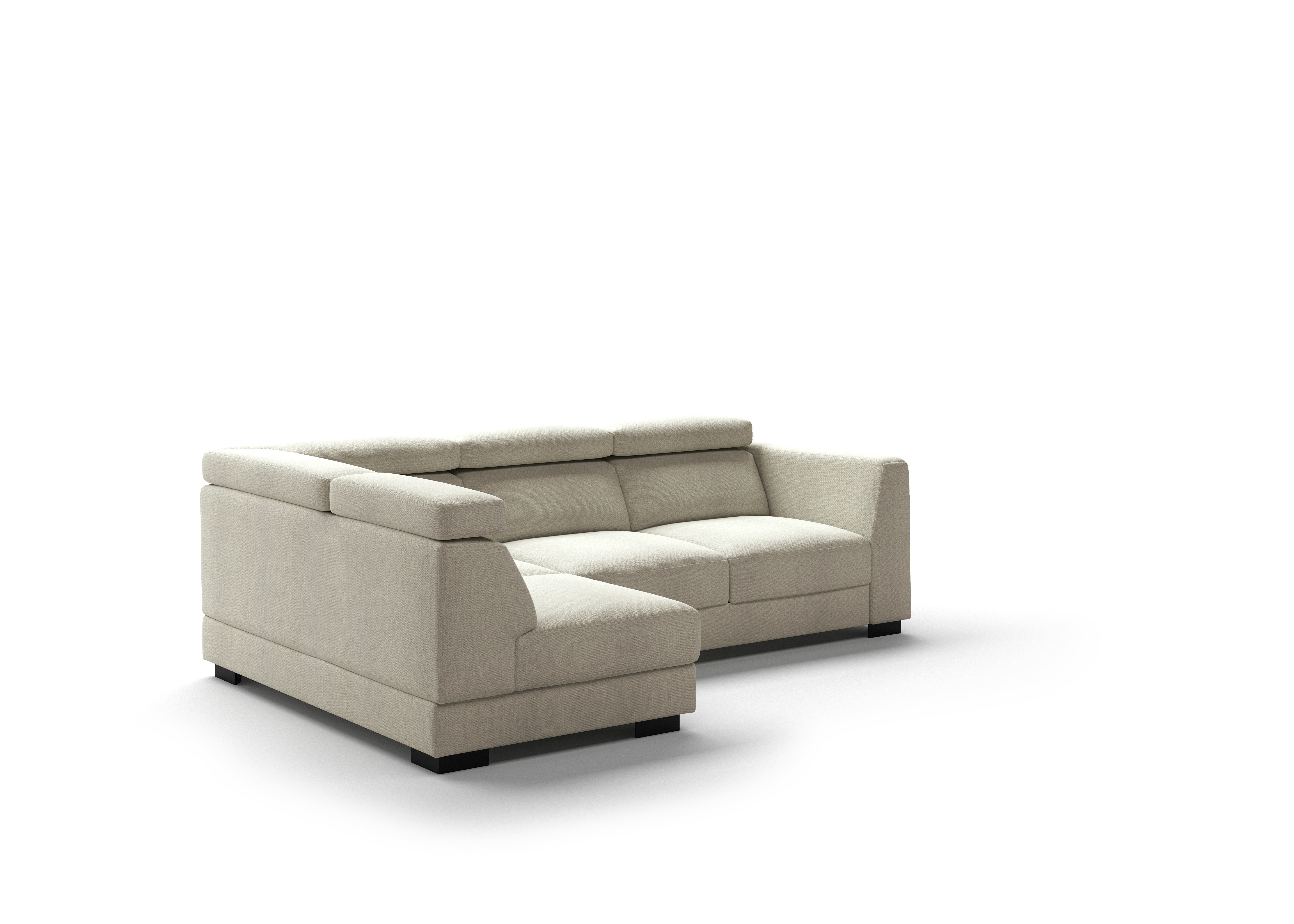 Luonto Furniture Halti Left Hand Facing Chaise Right Hand Facing Loveseat Sleeper - Atlantic 02 - 402/6 Walnut HALT-FO-BMV-ATLA/02-402/6-WA