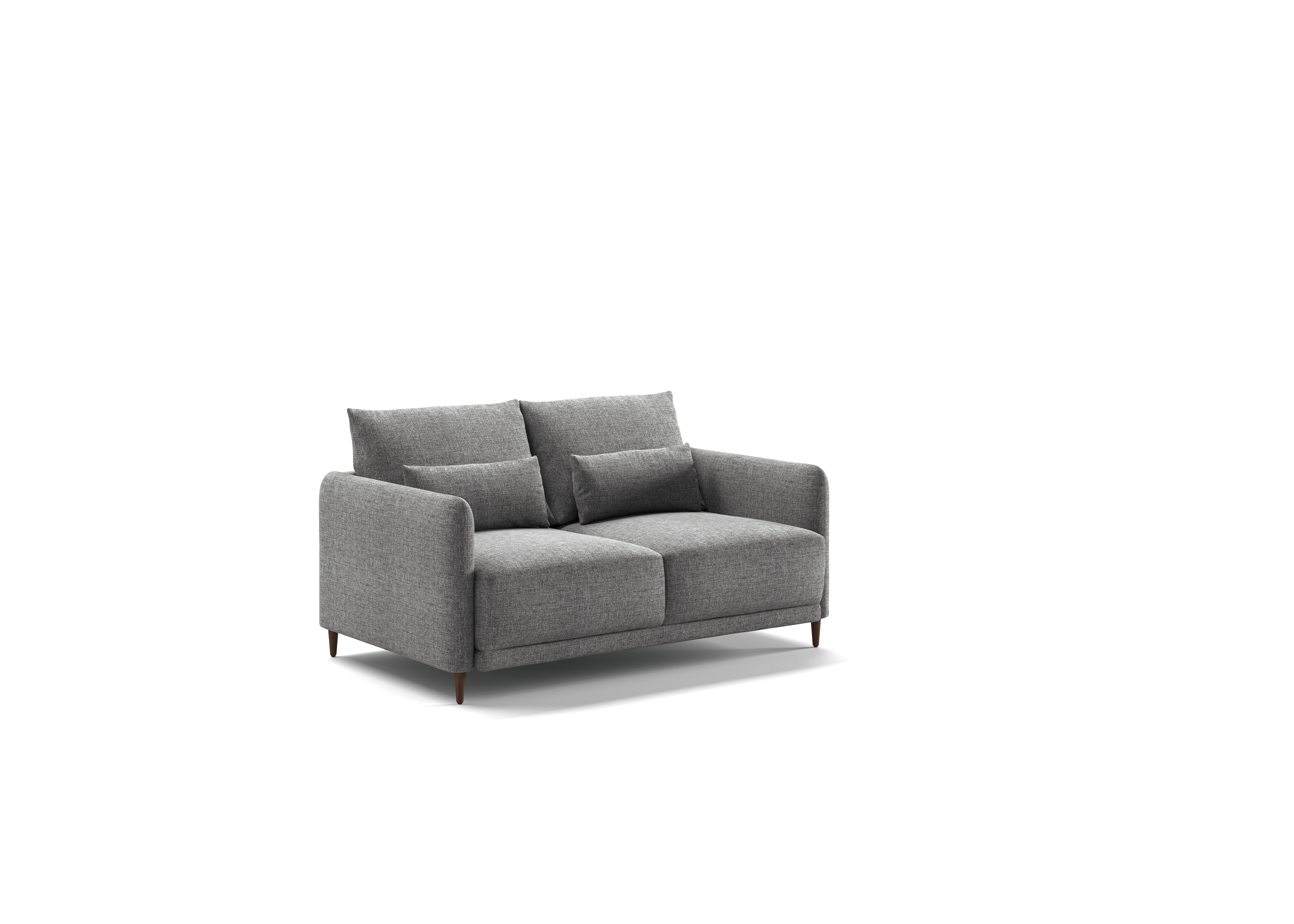 Luonto Furniture Haven Queen Loveseat Sleeper - Atlantic 07 - 126/12 Walnut HAVE-CHD-ATLA/07-126/12-WA