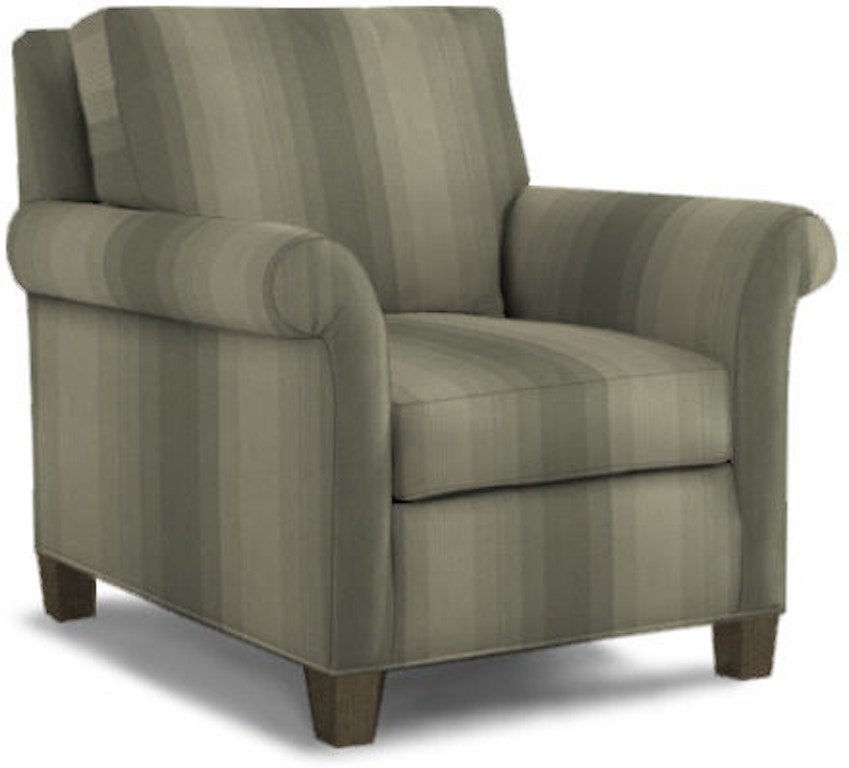 Living Room Arm Chair Tufted Back Fabric
